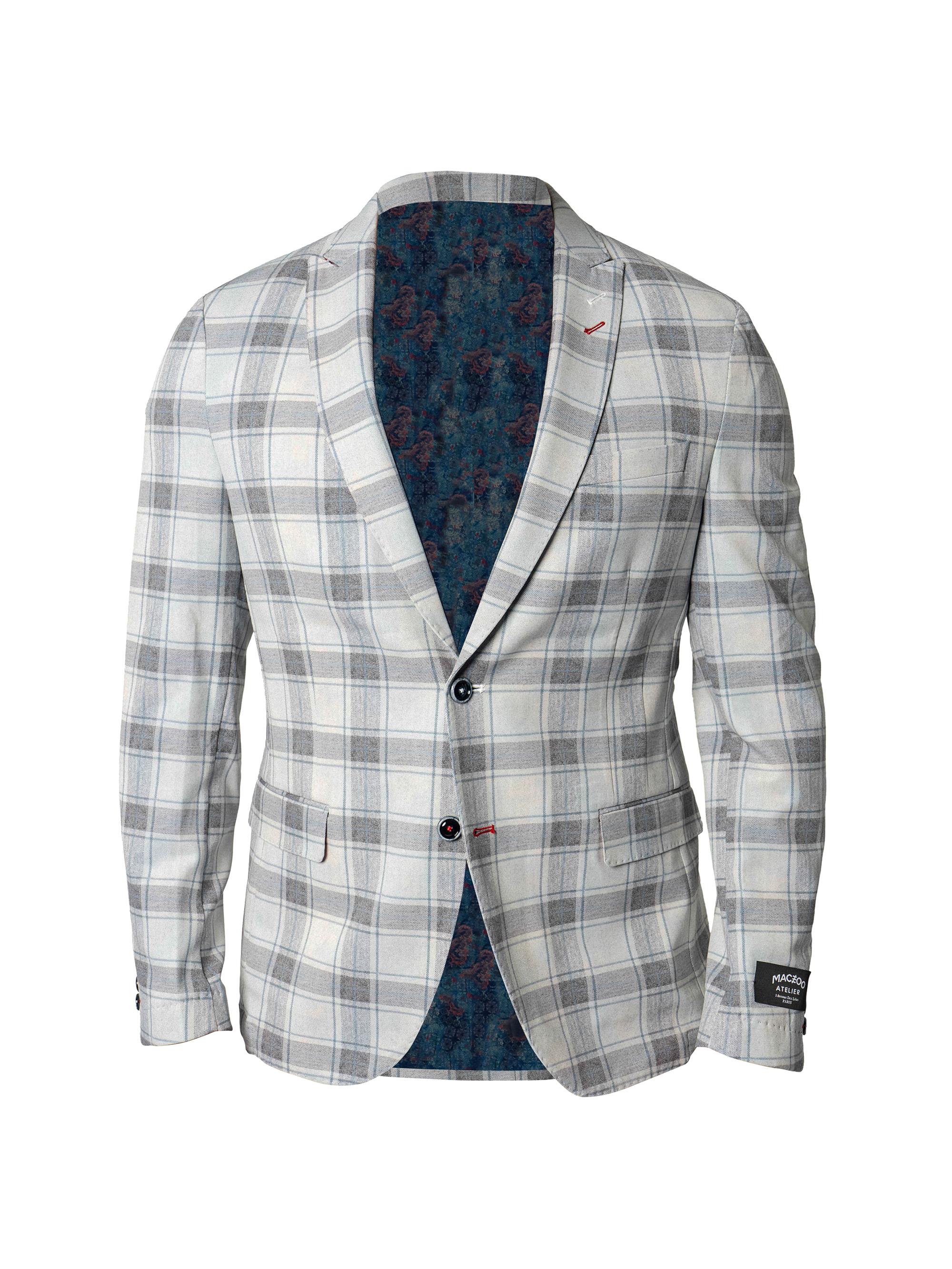 Maceoo Men's Unconstructed Descartes Blazer - Multicolored