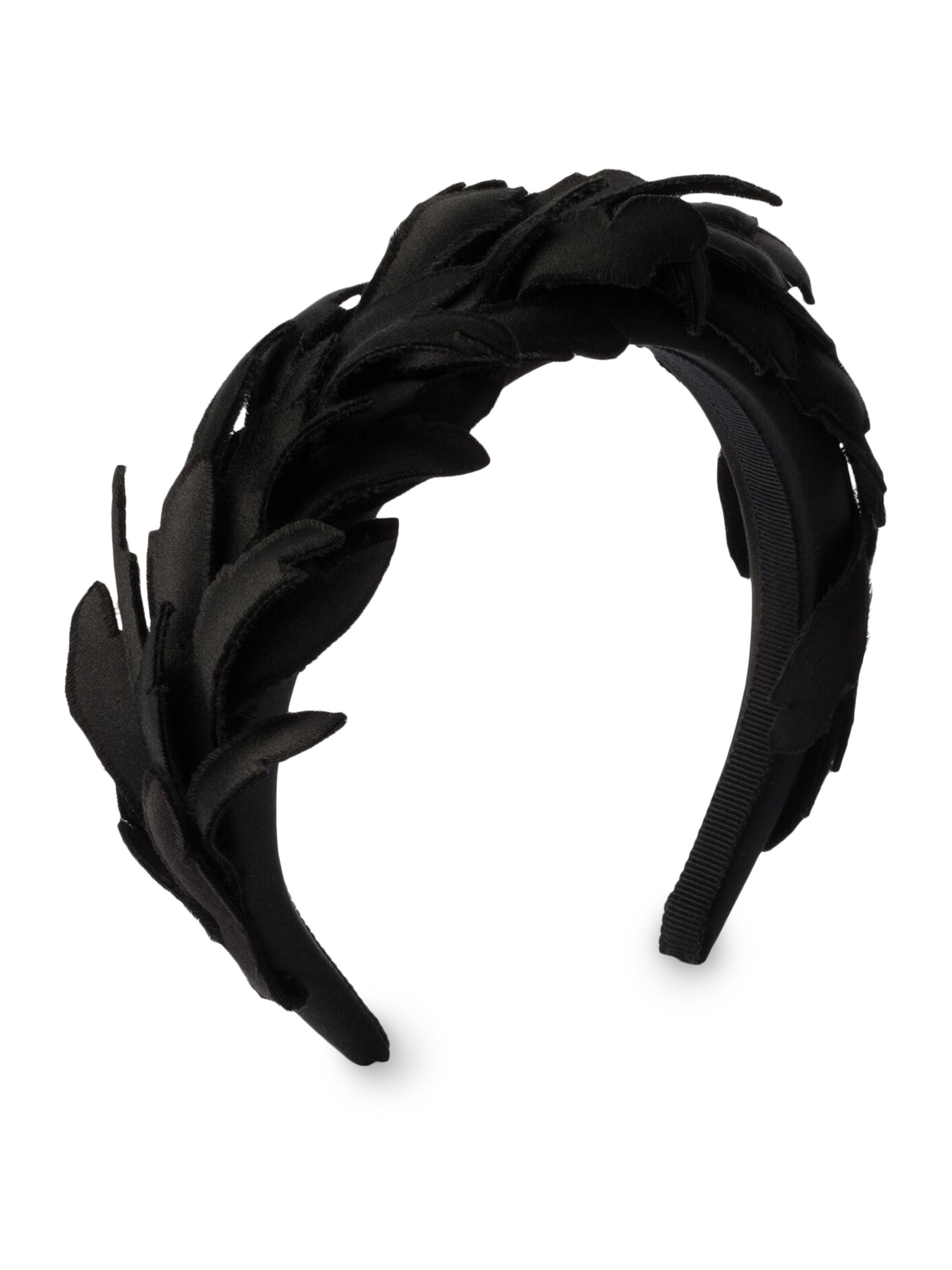 Prada Women's Satin Headband - Black