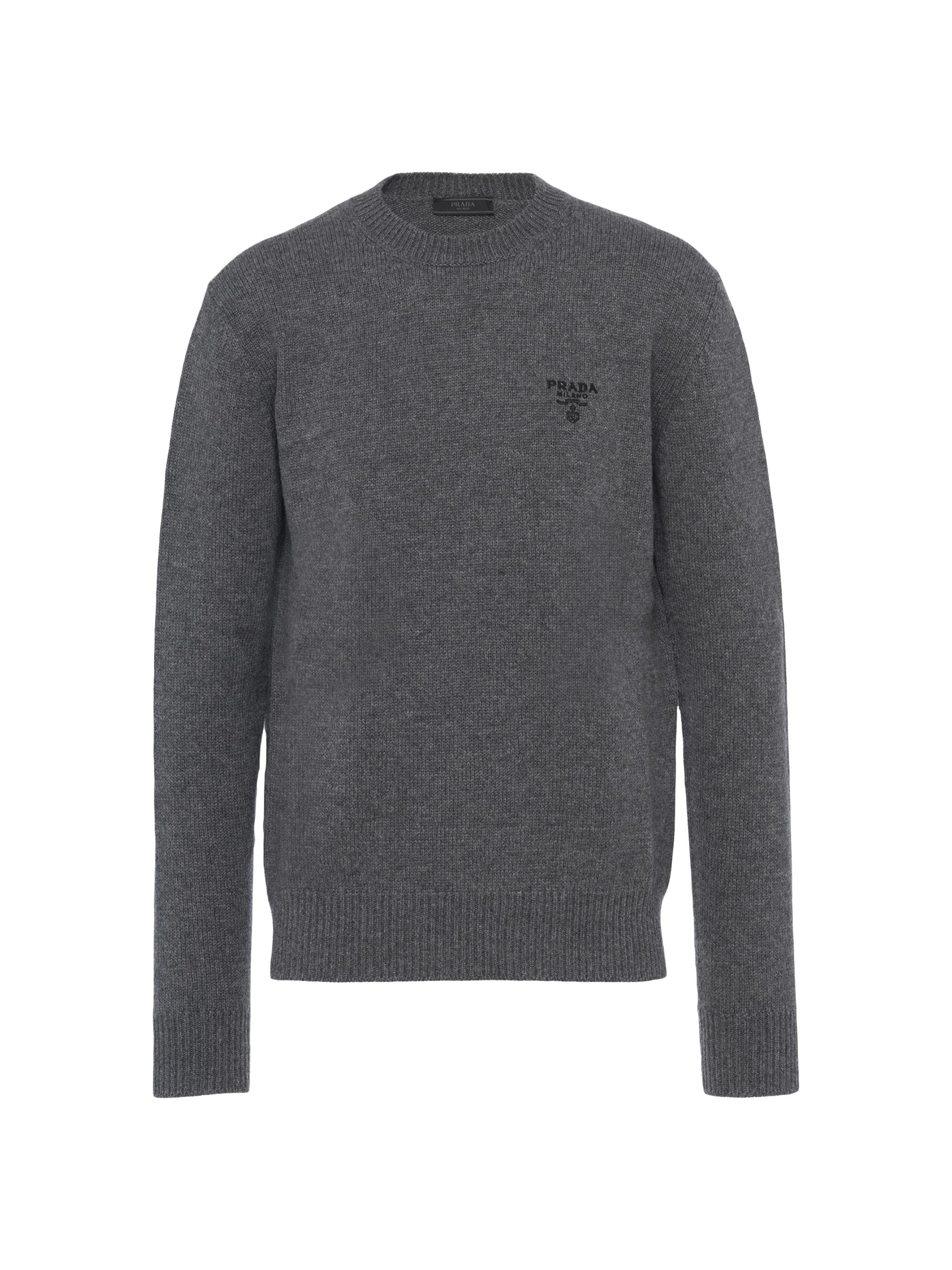 Prada Men's Cashmere Sweater - Grey