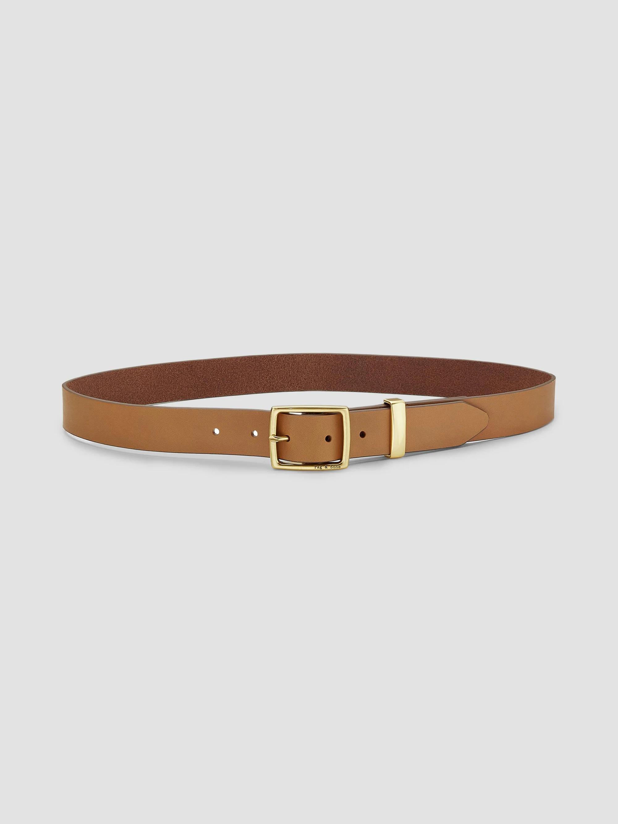 rag & bone Suede Boyfriend Tan  Belt Made in England rag & bone Women main image 3