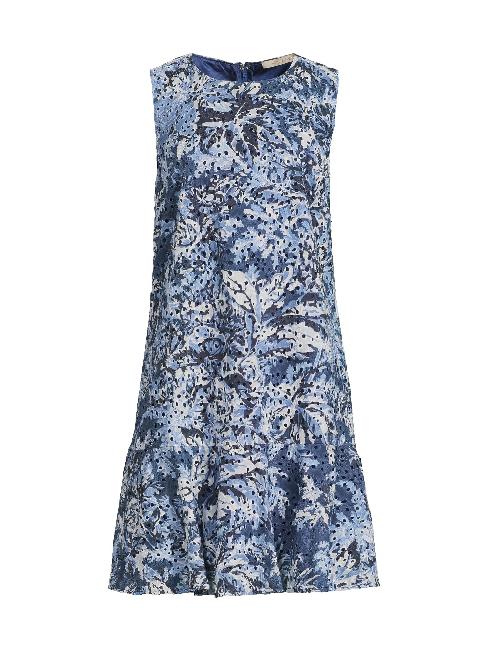 Kobi Halperin Women's Mue Eyelet Printed Minidress - Blue Multi