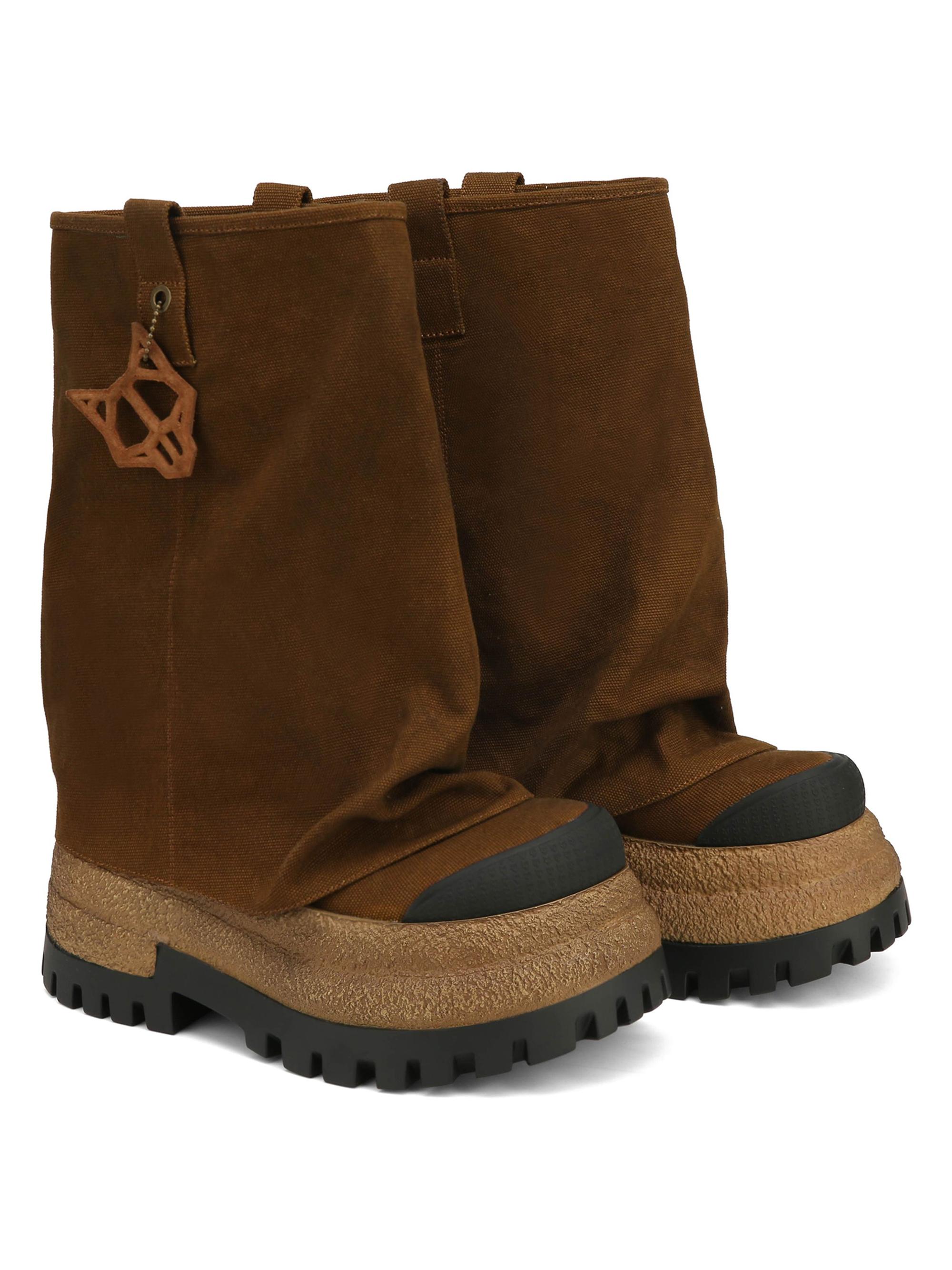 Naked Wolfe Disturb Canvas Boots | Saks Fifth Avenue