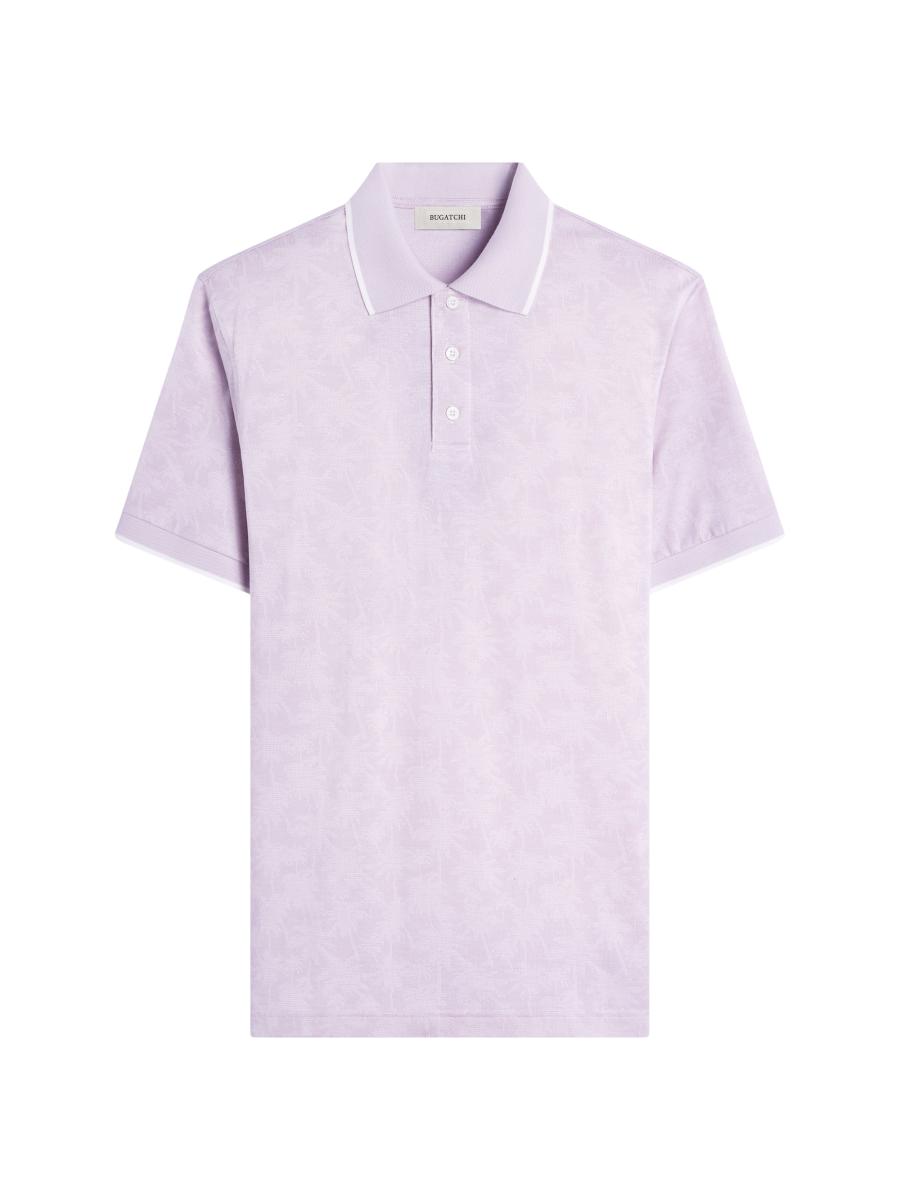 Bugatchi Men's Three-button Polo Shirt In Pink