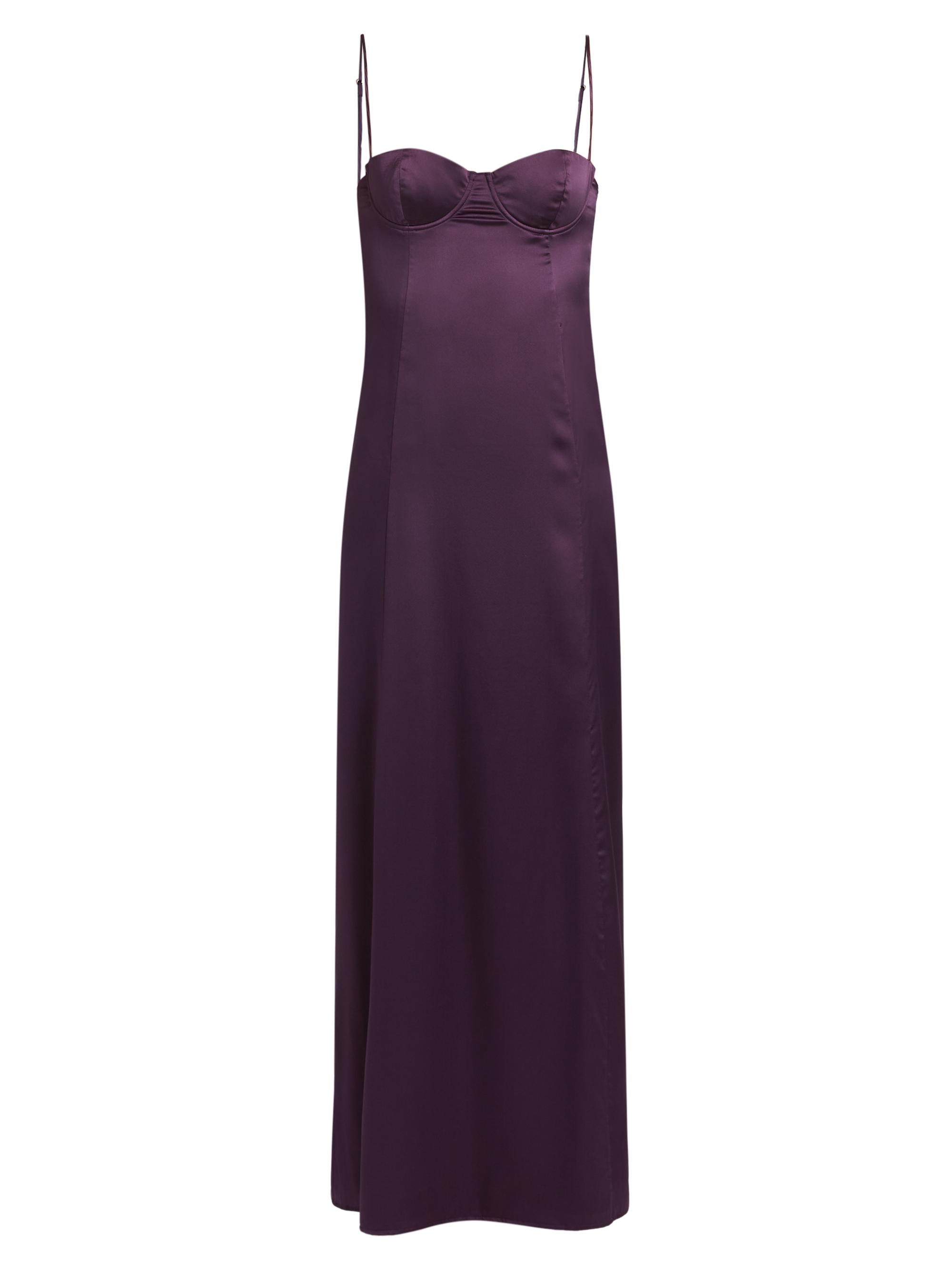 Kiki de Montparnasse Women's Tous Les Jours Silk Maxi Dress - Cassis