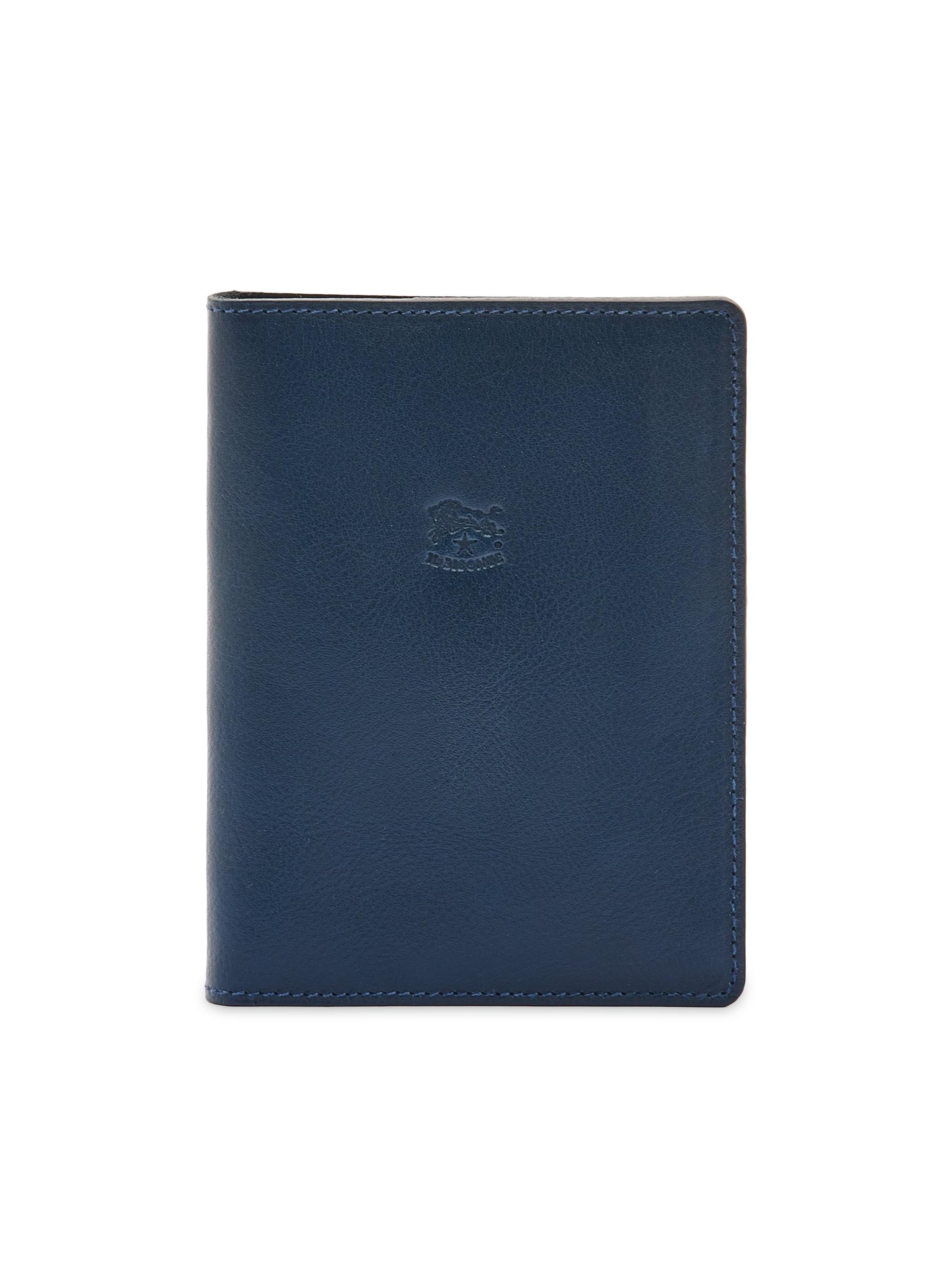 Il Bisonte Men's Classic Leather Passport Case - Naturale