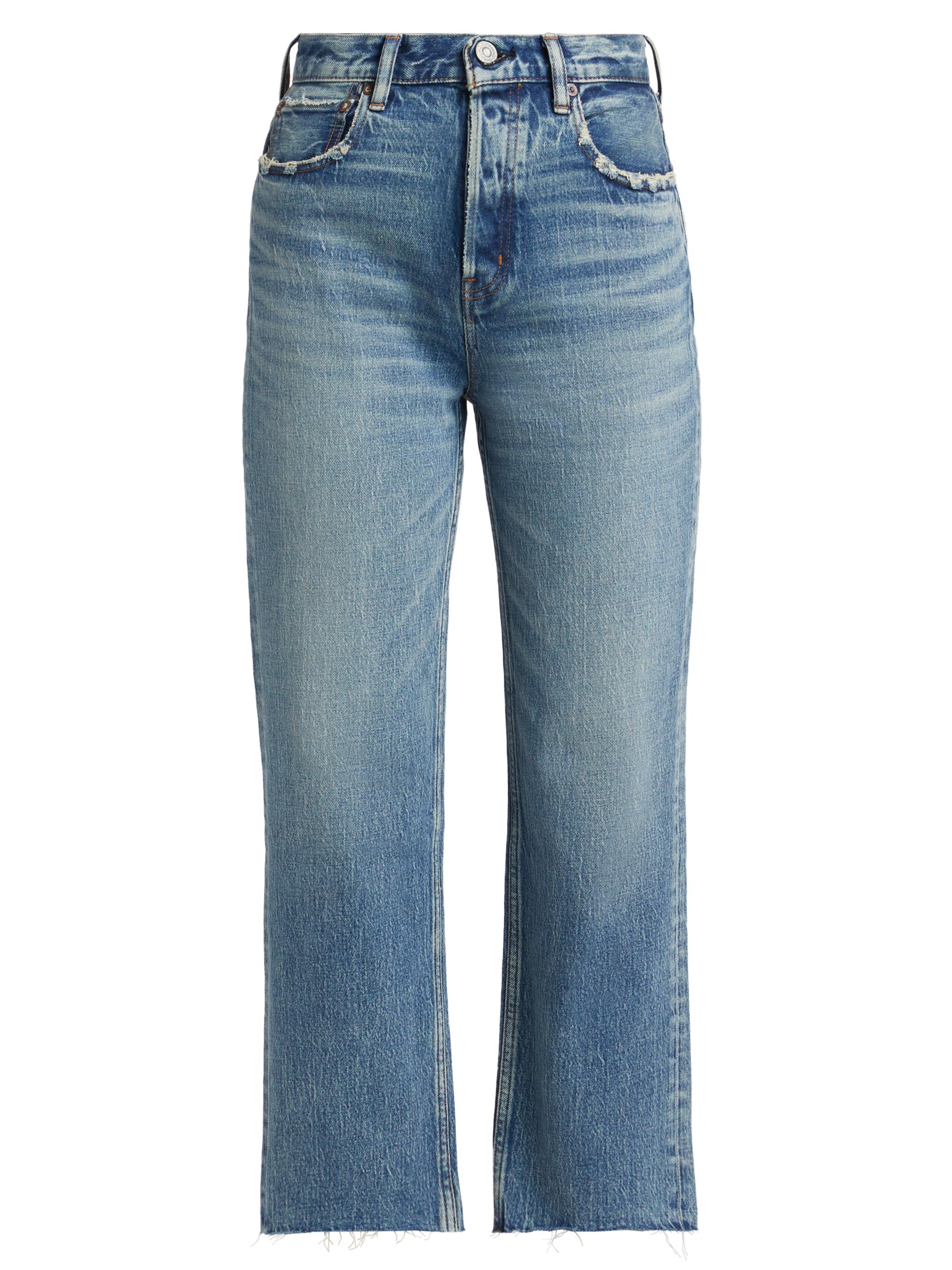 Moussy Vintage MV Nicholas High-Rise Straight Jeans | Saks Fifth