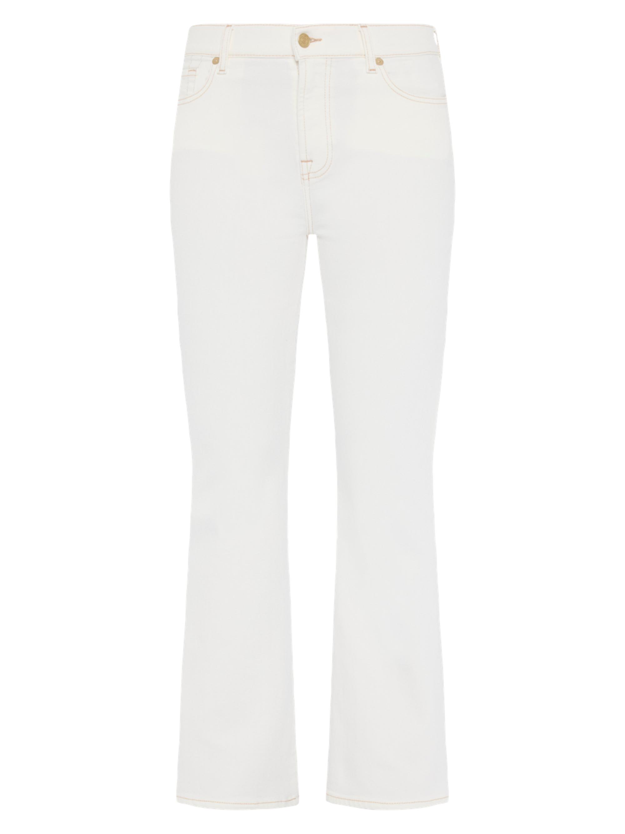 7 For All Mankind Women's Daisy Mid-Rise Stretch Boot-Cut Jeans - Sugar