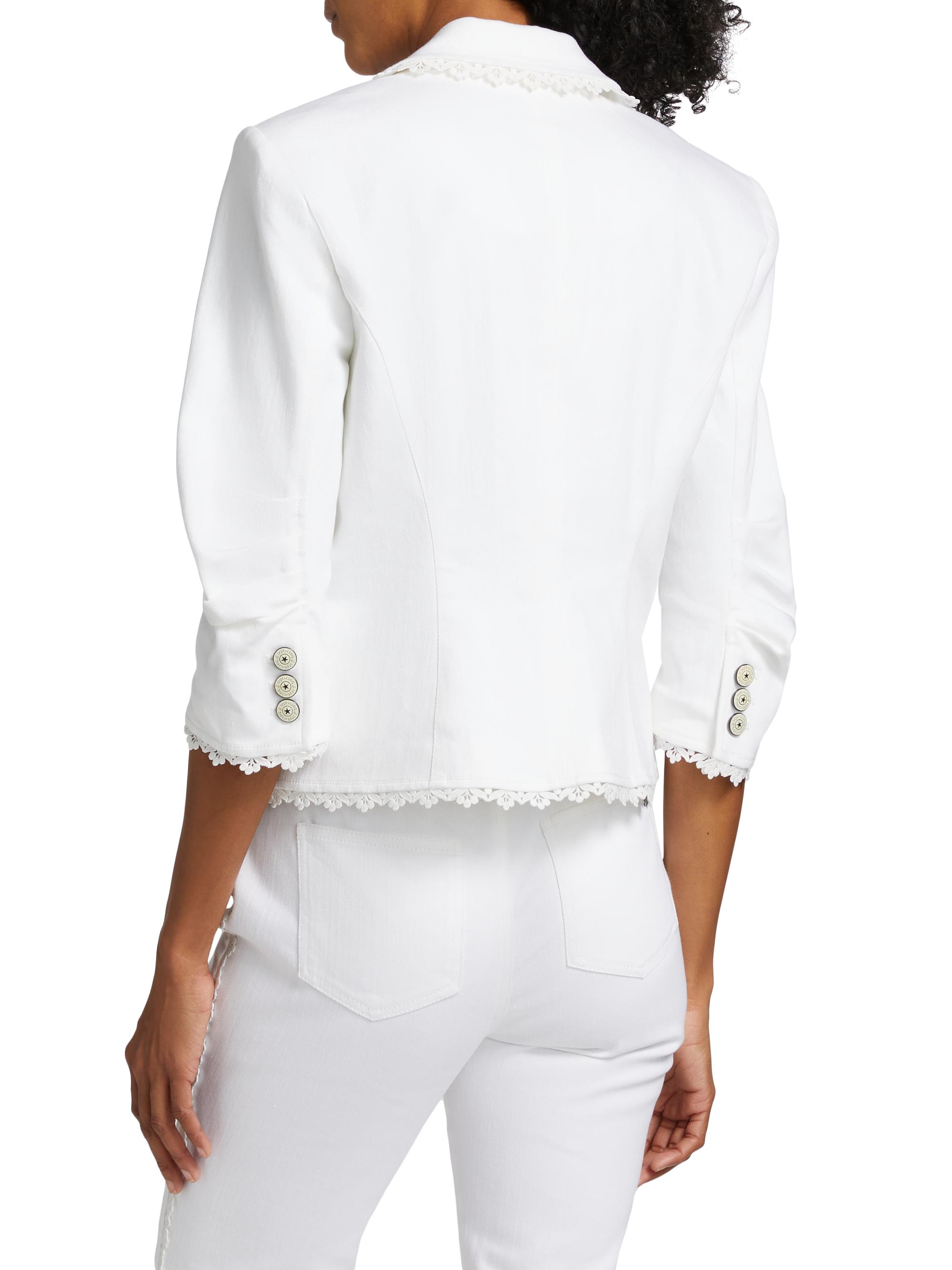 Cinq à Sept Khloe Vineyard Lace Single-Breasted Blazer | Saks