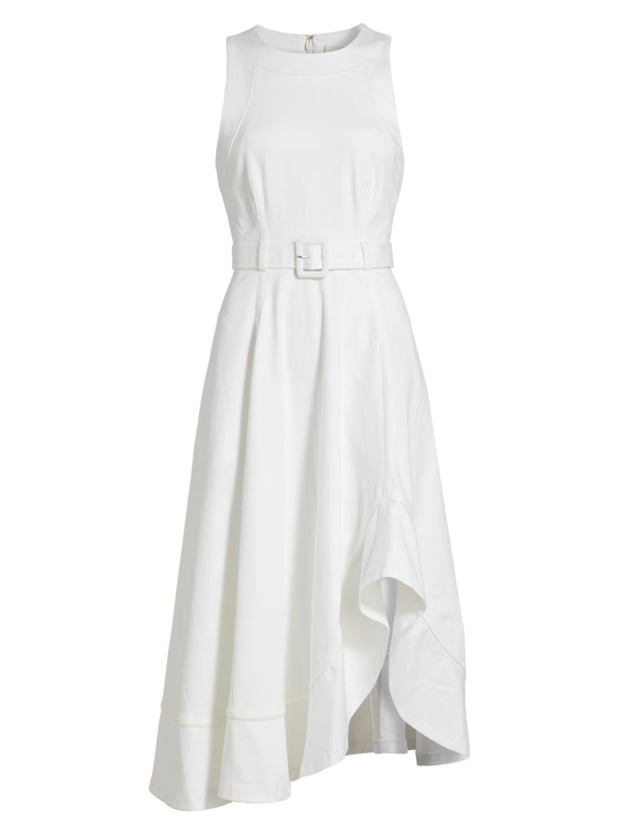 Cinq à Sept Zelda Belted Midi-Dress | Saks Fifth Avenue
