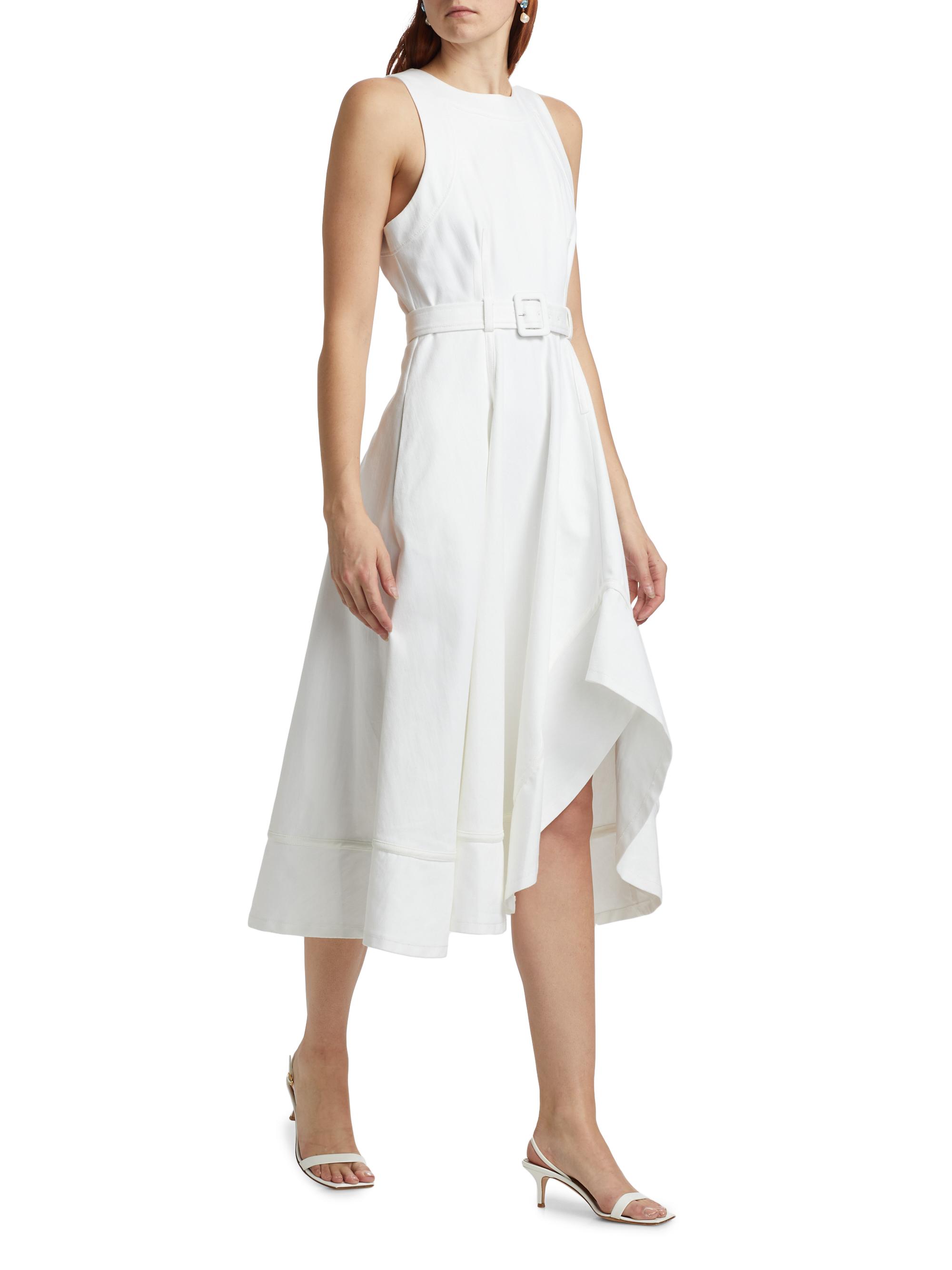 knee length dresses for ladies Erdem Zelda Clementine Broderie Anglaise Midi Dress – Runway Catalog main image 1