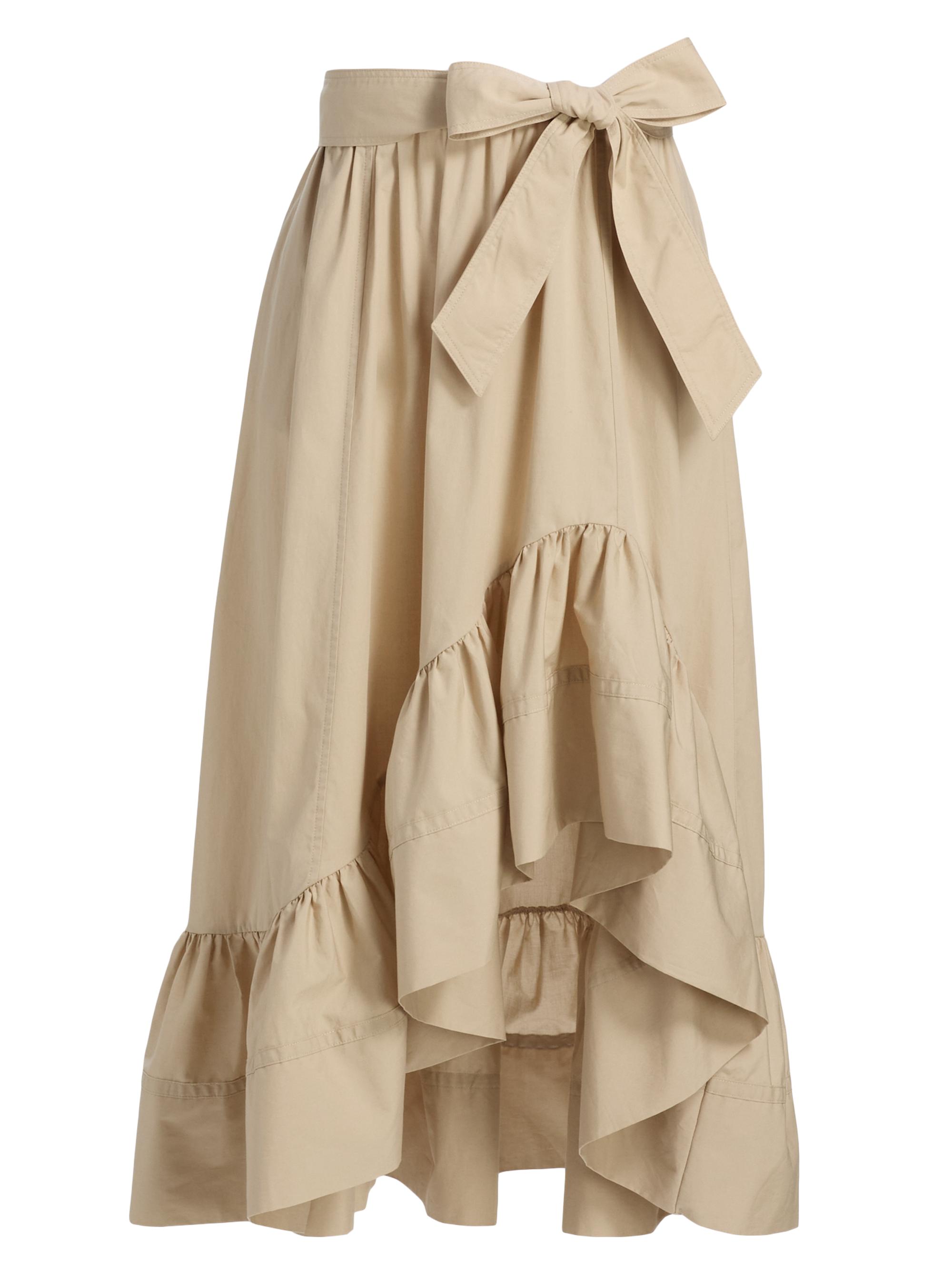 Cinq à Sept Women's Zayla Split Midi-Dress - White Khaki