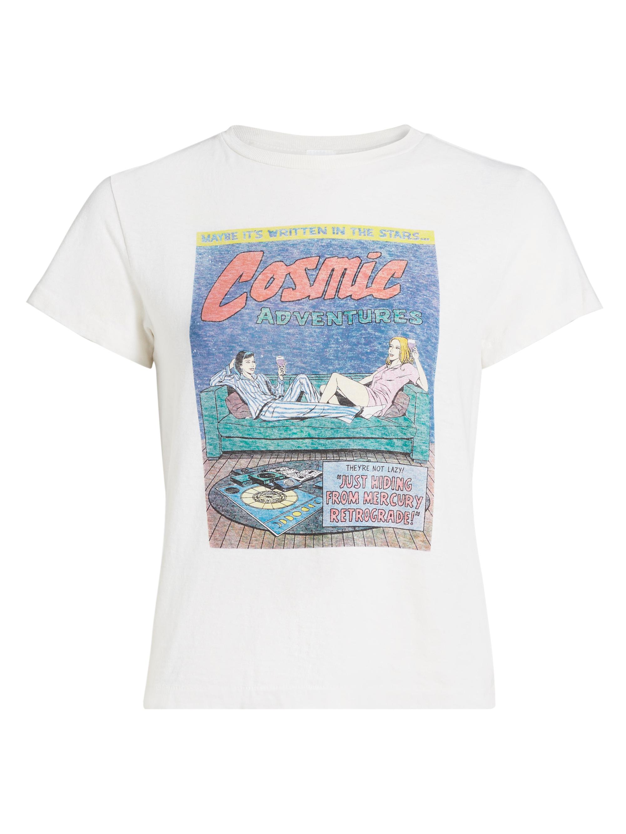 Re/done Women's Classic Retrograde T-Shirt - Vintage White