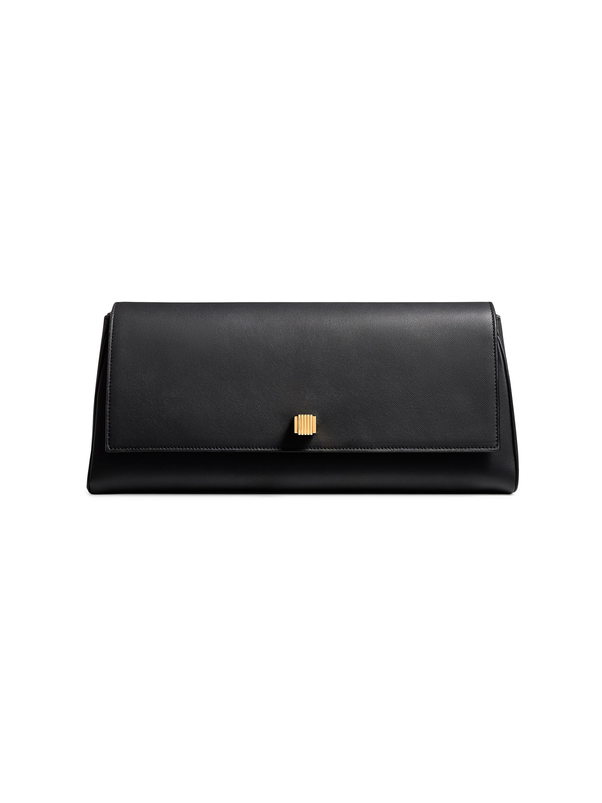 Khaite Women's Audrey Leather Clutch - Black