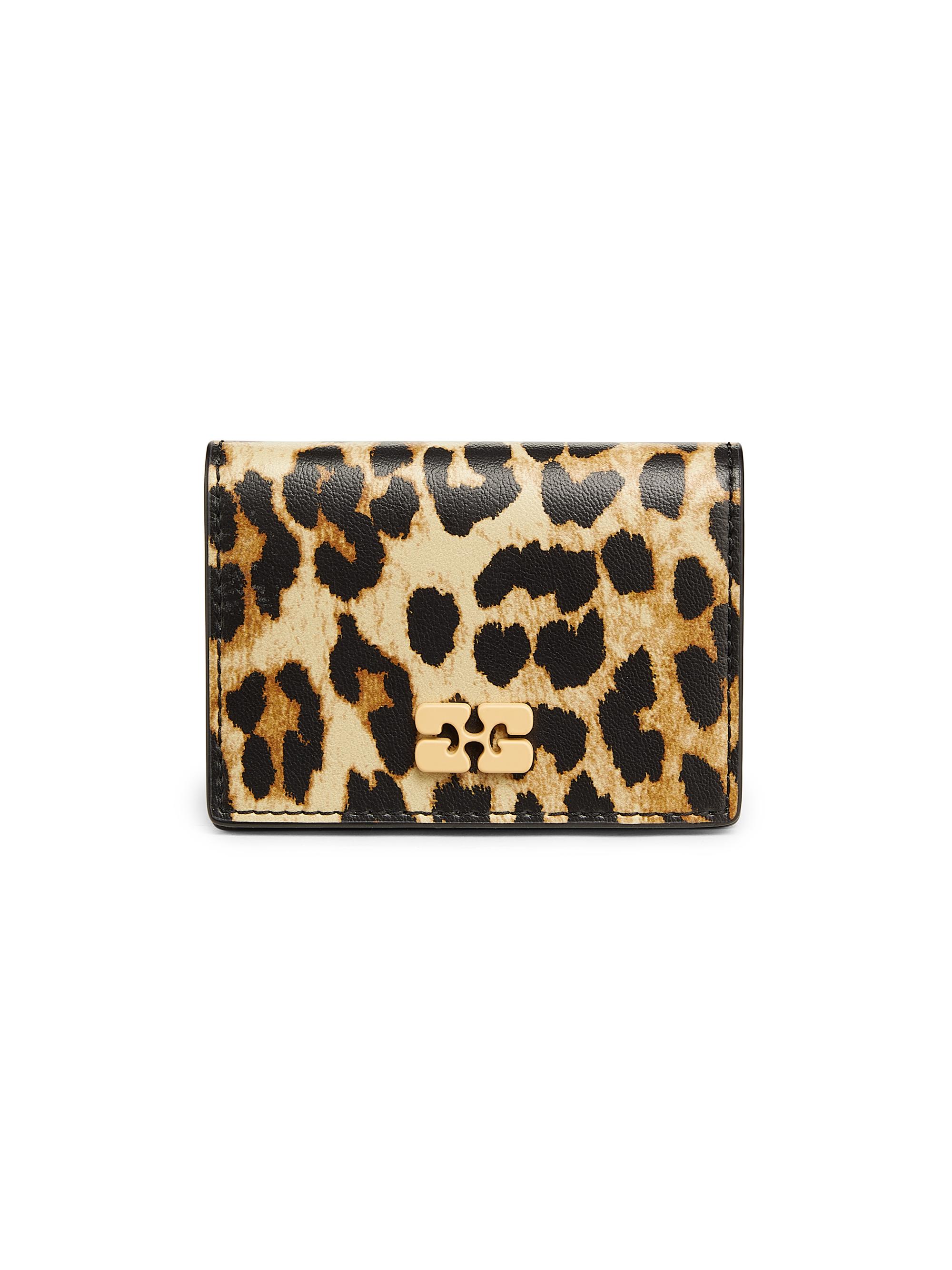 Ganni Women's Leopard-Print Card Holder - Leopard