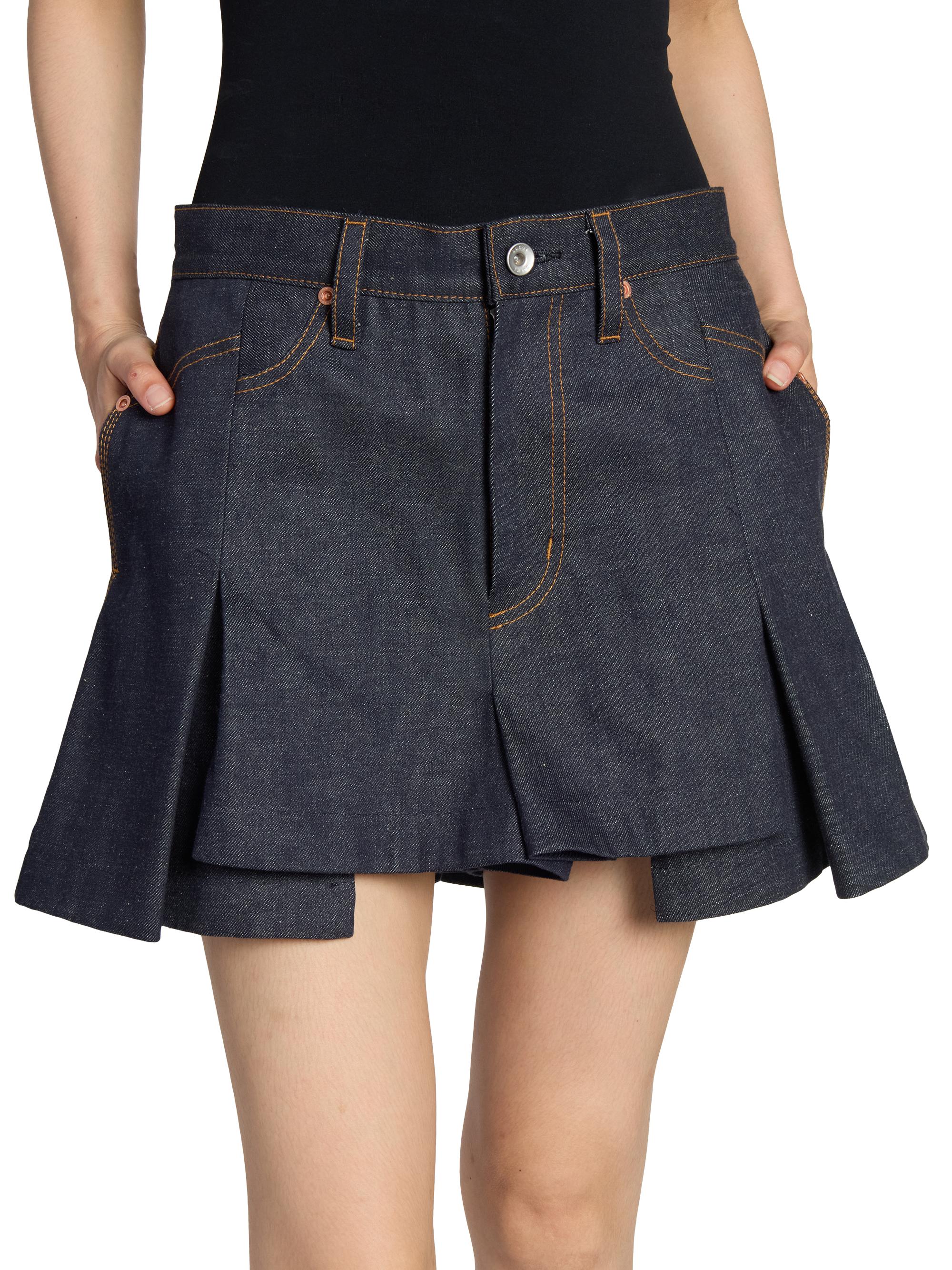 24SS sacai サカイ Denim Shorts BEYONDEXX 28189375_57900291_1000.jpg