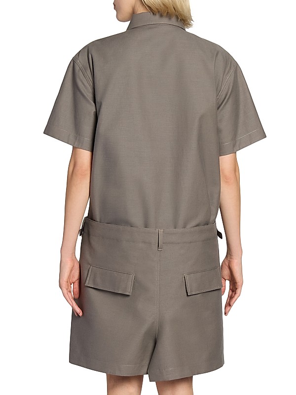 Shop Sacai Wtaps Cotton Back Satin Dress | Saks Fifth Avenue Shop Sacai Wtaps Cotton Back Satin Dress | Saks Fifth Avenue