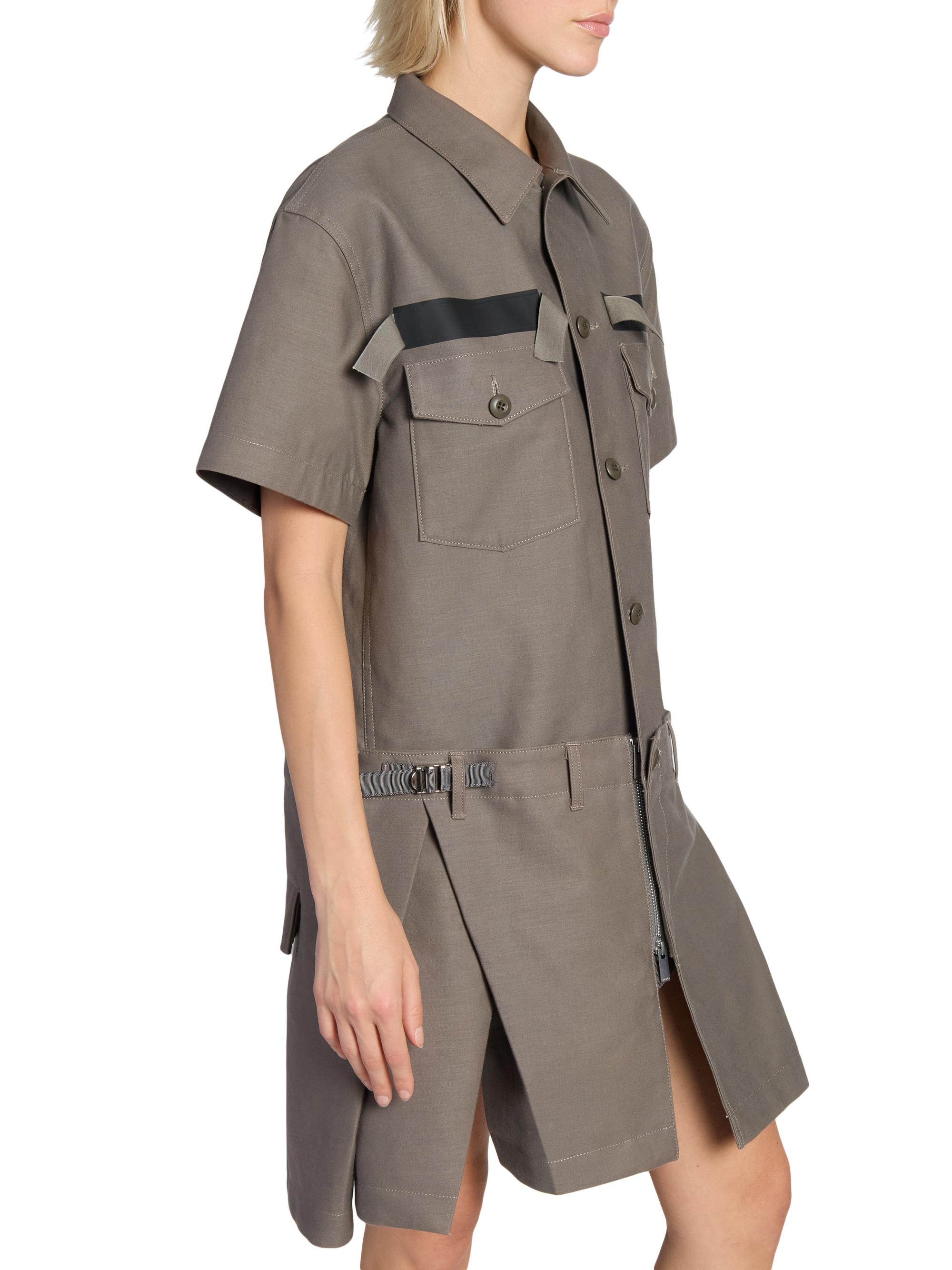 sacai wtaps Cotton Back Satin Pants サイズ2 sacai wtaps Cotton