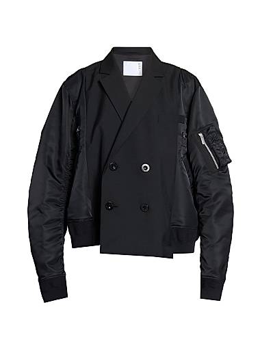 Women's Sacai Designer Jackets & Blazers | Saks Fifth Avenue Women's Sacai Designer Jackets & Blazers | Saks Fifth Avenue