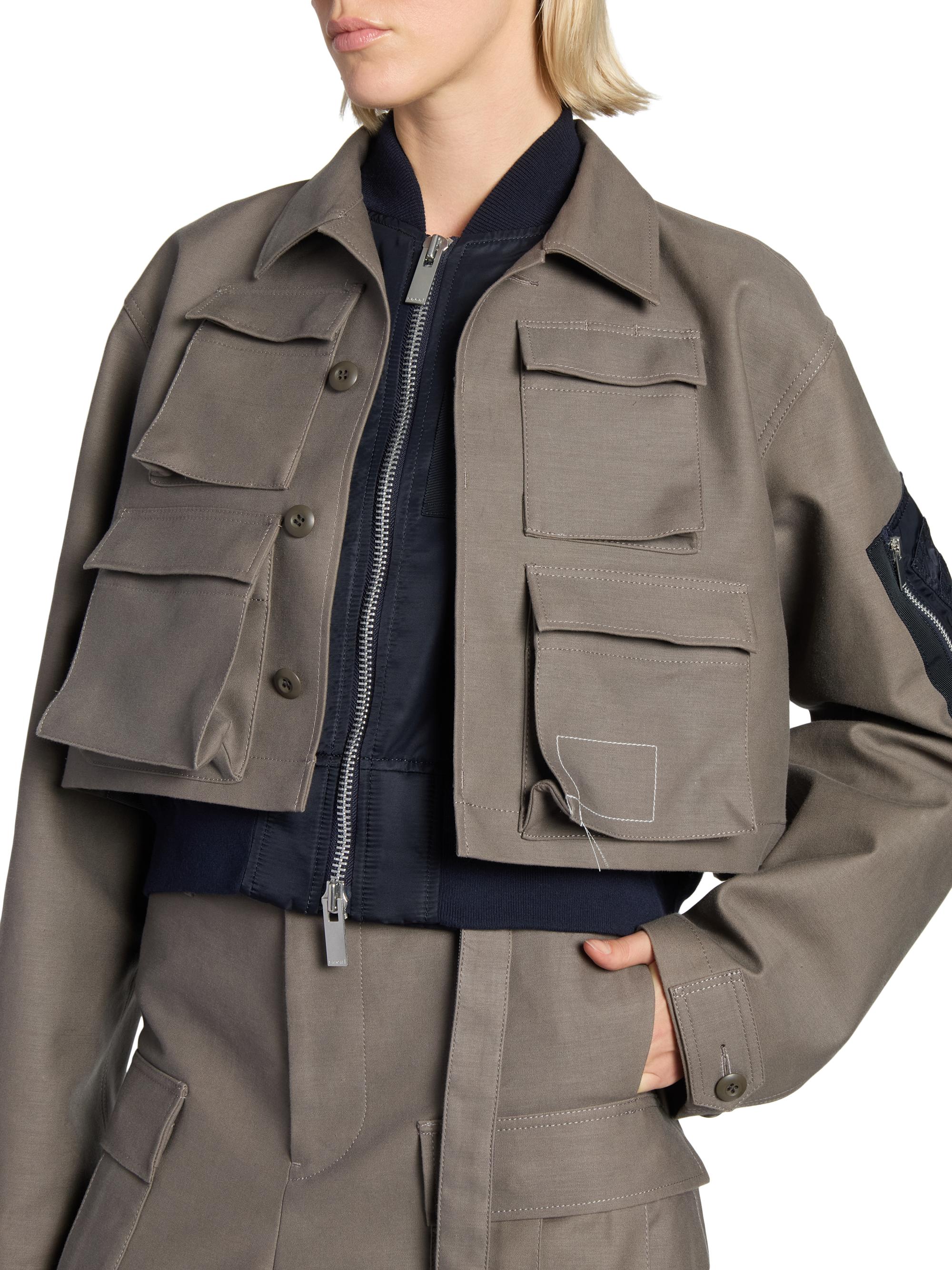 Sacai Wtaps Layered Utilitarian Jacket | Saks Fifth Avenue