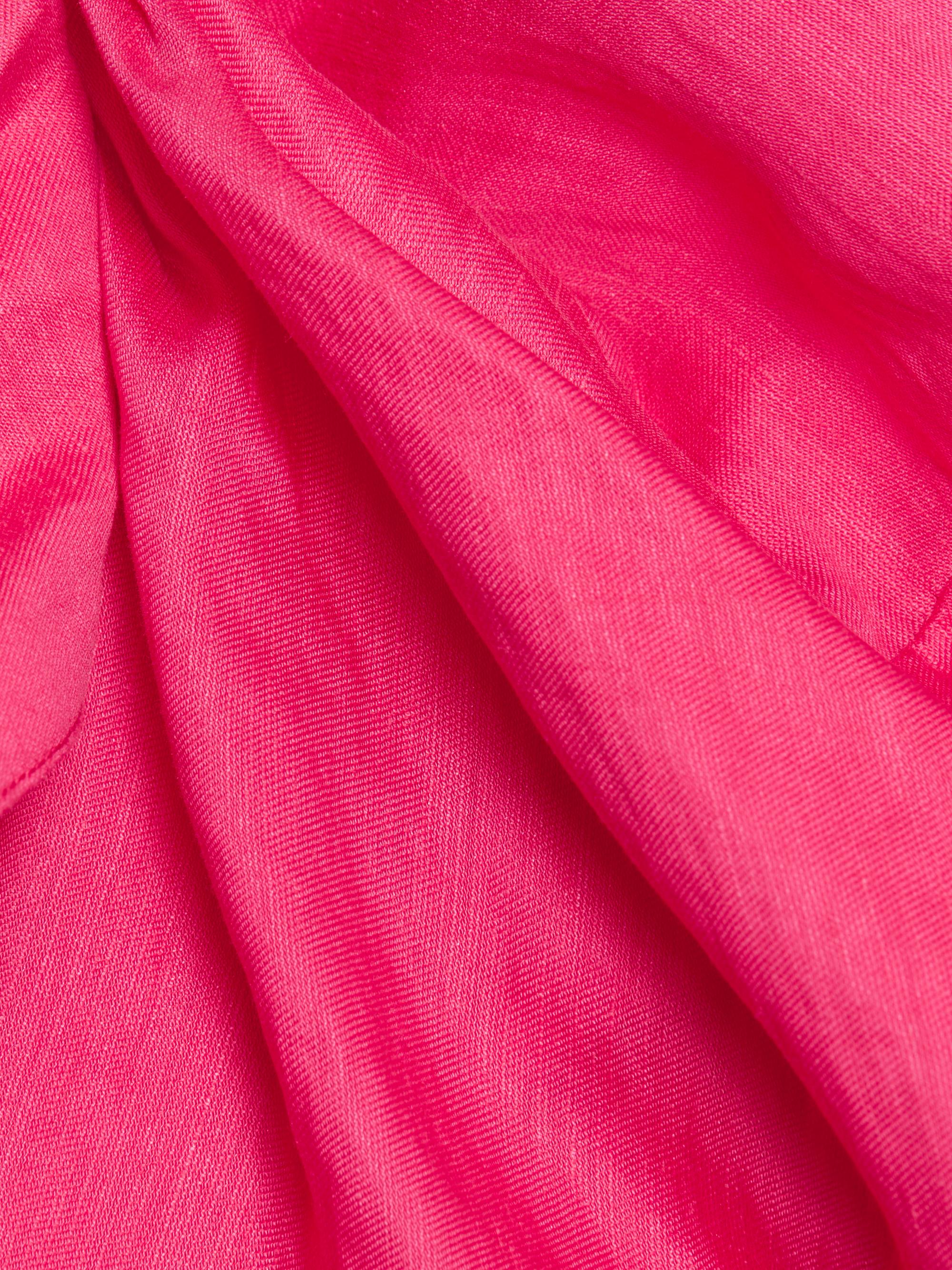 Remnar Linen-Blend Minidress