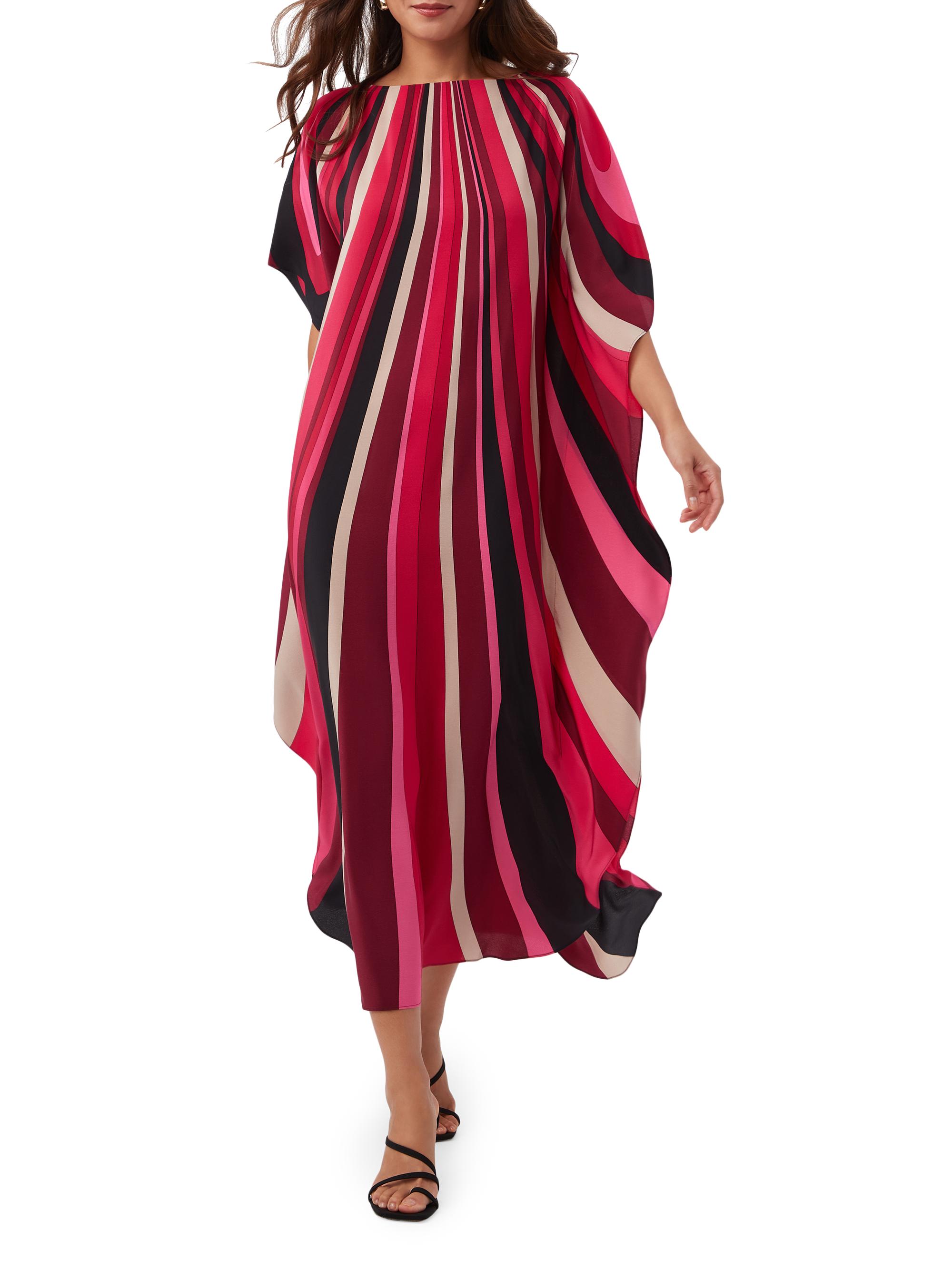 Trina Turk Women's Jalani Maxi Caftan Dress - Fairy Fuchsia Multi