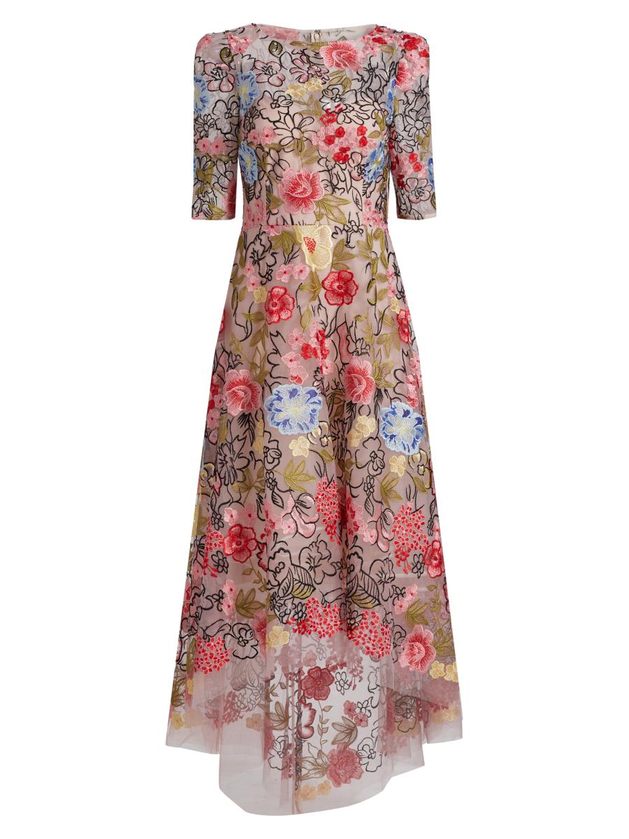 HOT ! Teri Jon Dresses At Saks Floral Dress Saks Fifth Avenue Teri Jon  Dresses Cocktail Dress