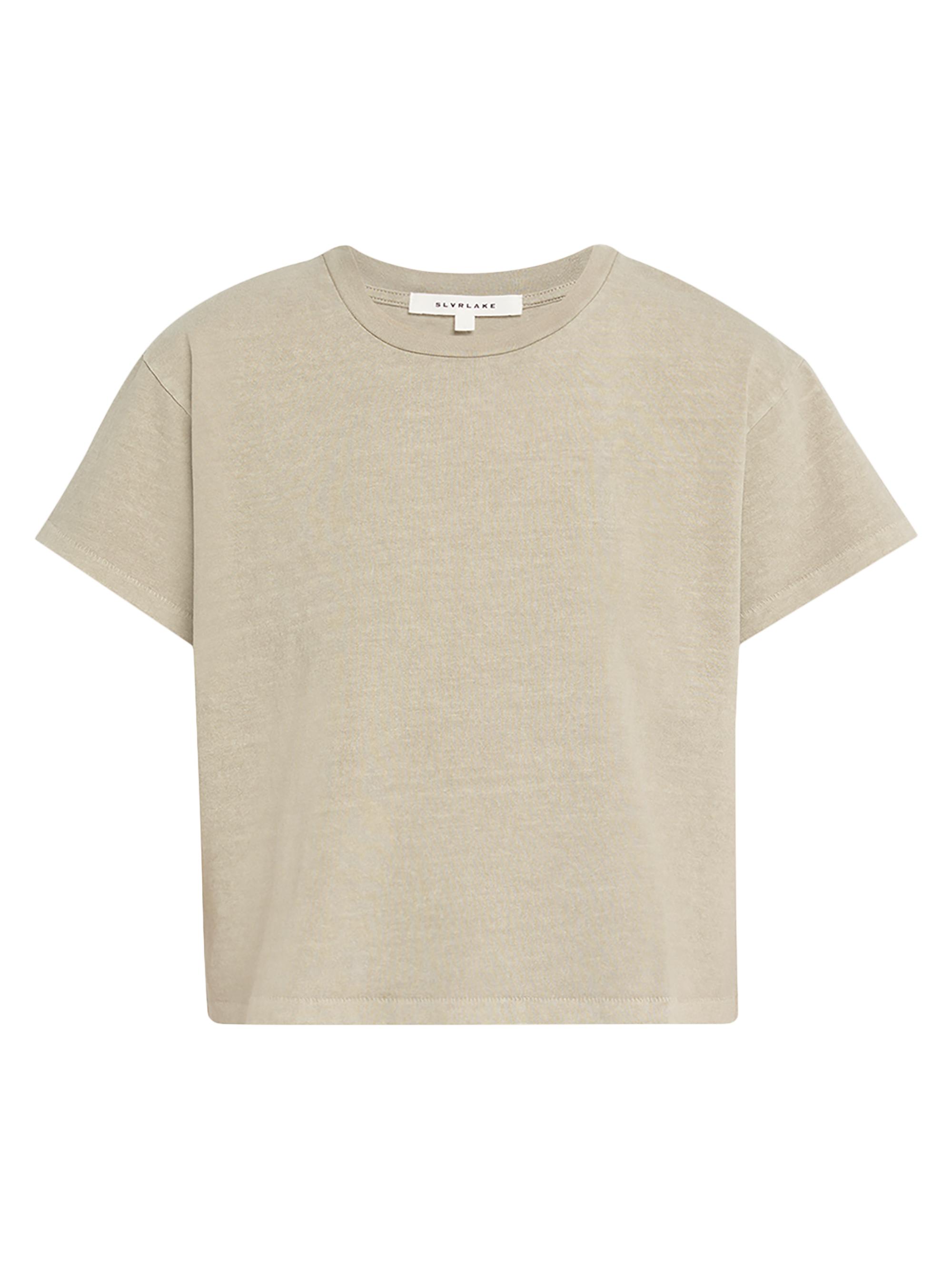 SLVRLAKE Women's Cotton Boxy T-Shirt - Outskirts