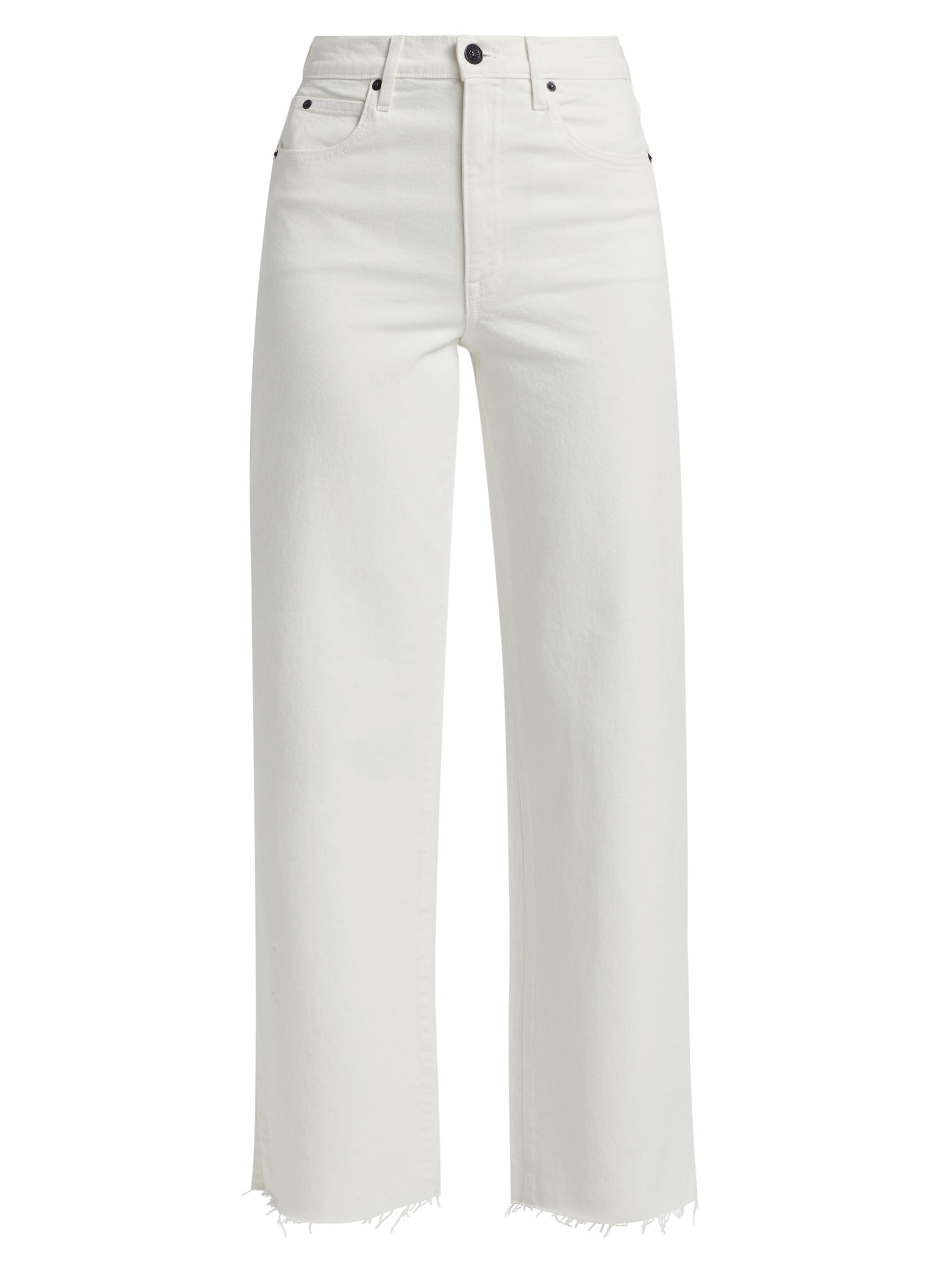 SLVRLAKE Grace High-Rise Wide-Leg Jeans | Saks Fifth Avenue