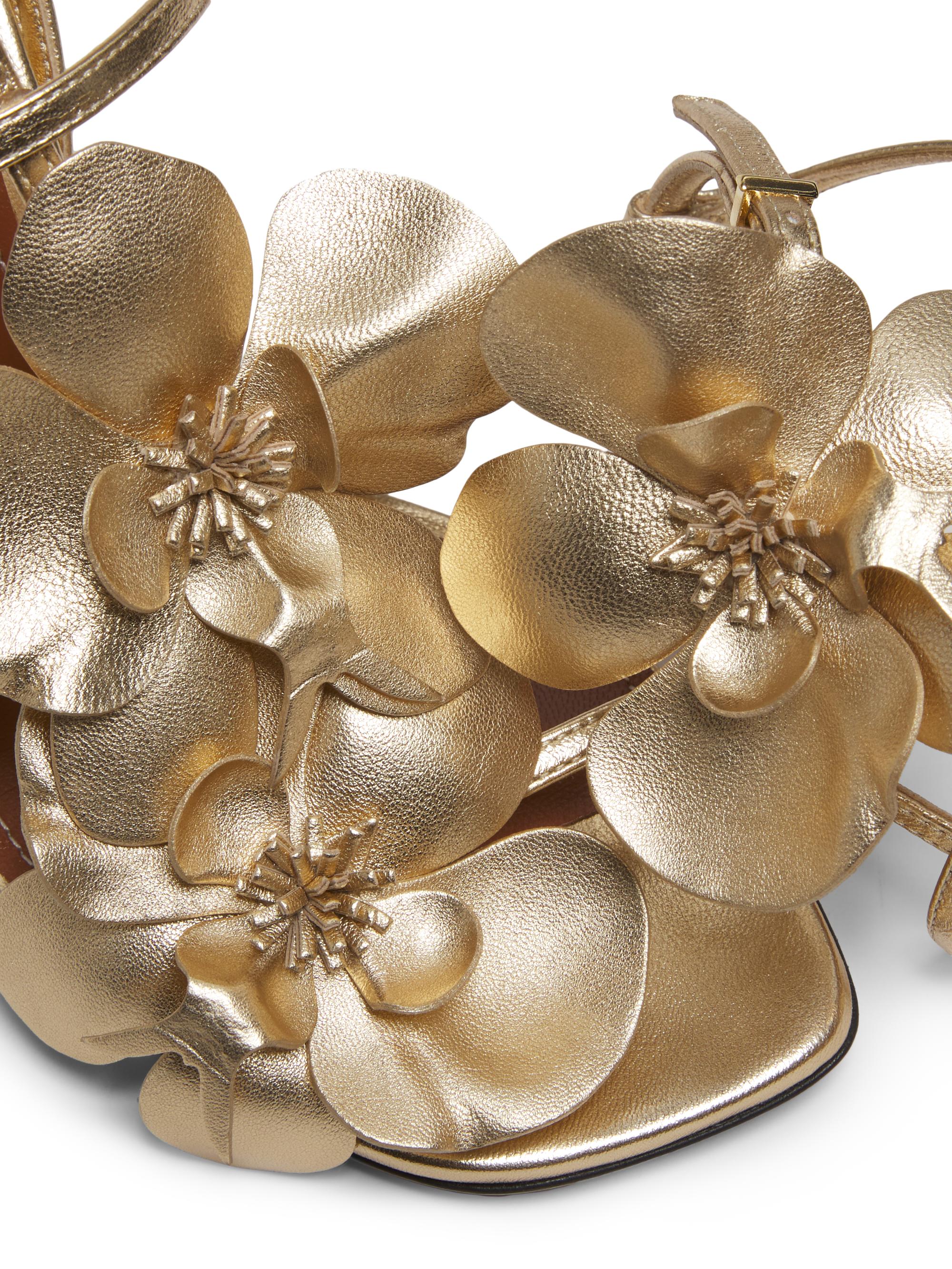 Zimmermann Orchid 85MM Sandals | Saks Fifth Avenue