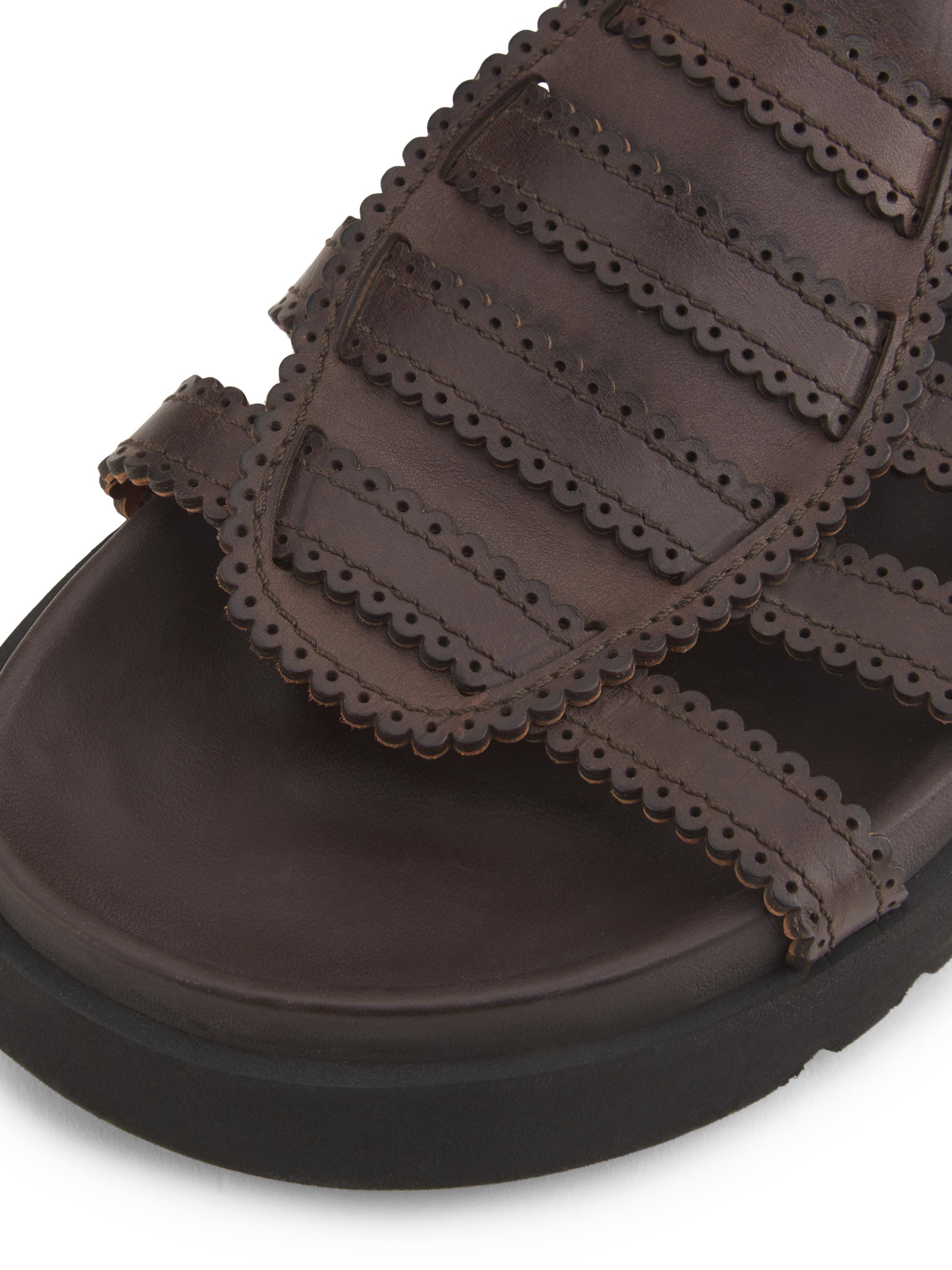 Zimmermann Goldie Leather Gladiator Sandals | Saks Fifth Avenue