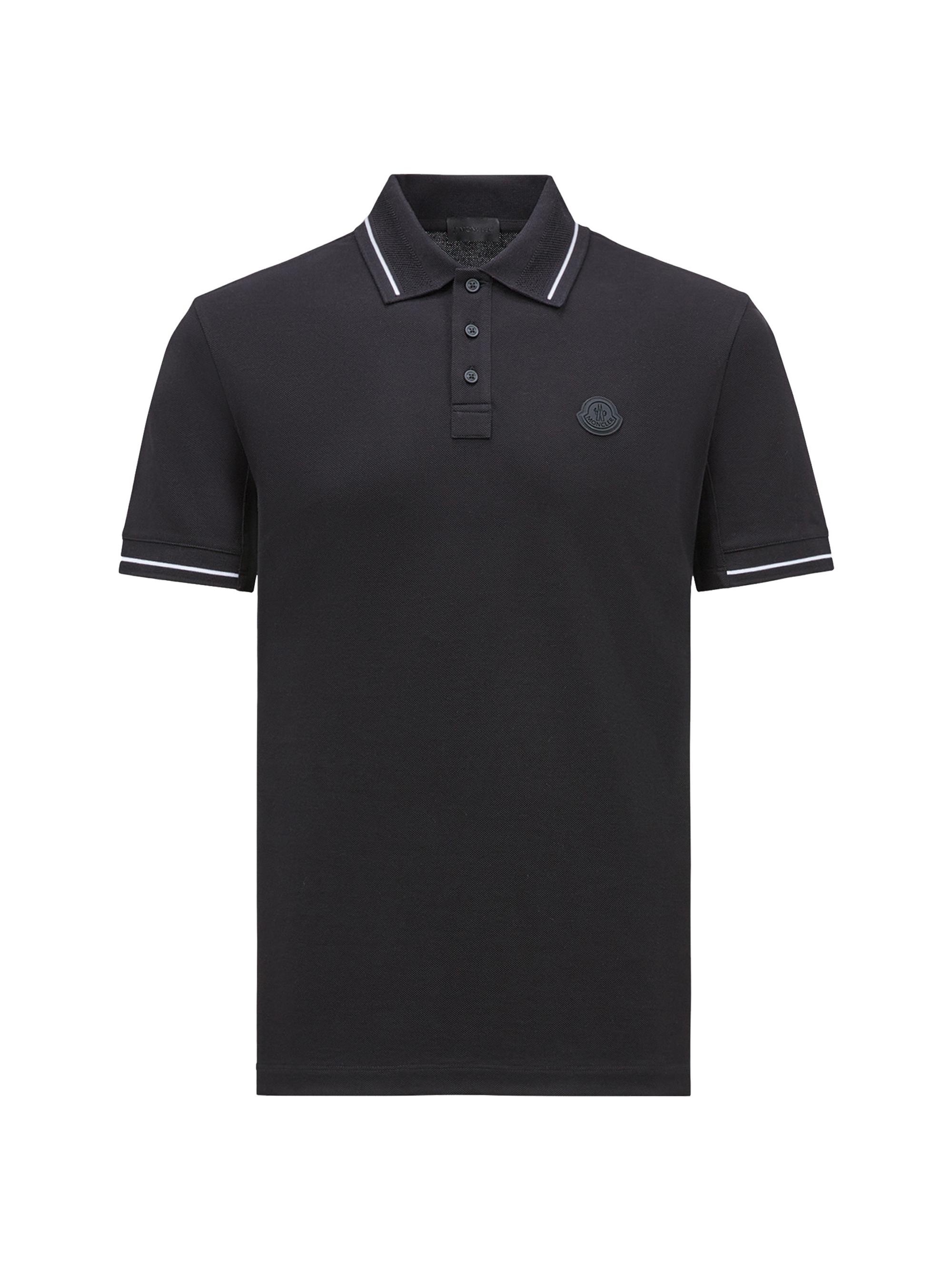【着用1回】MONCLER 22SS POLO ブラック　xs 着用1回】MONCLER 22SS POLO ブラック xs 着用1回】MONCLER 22SS