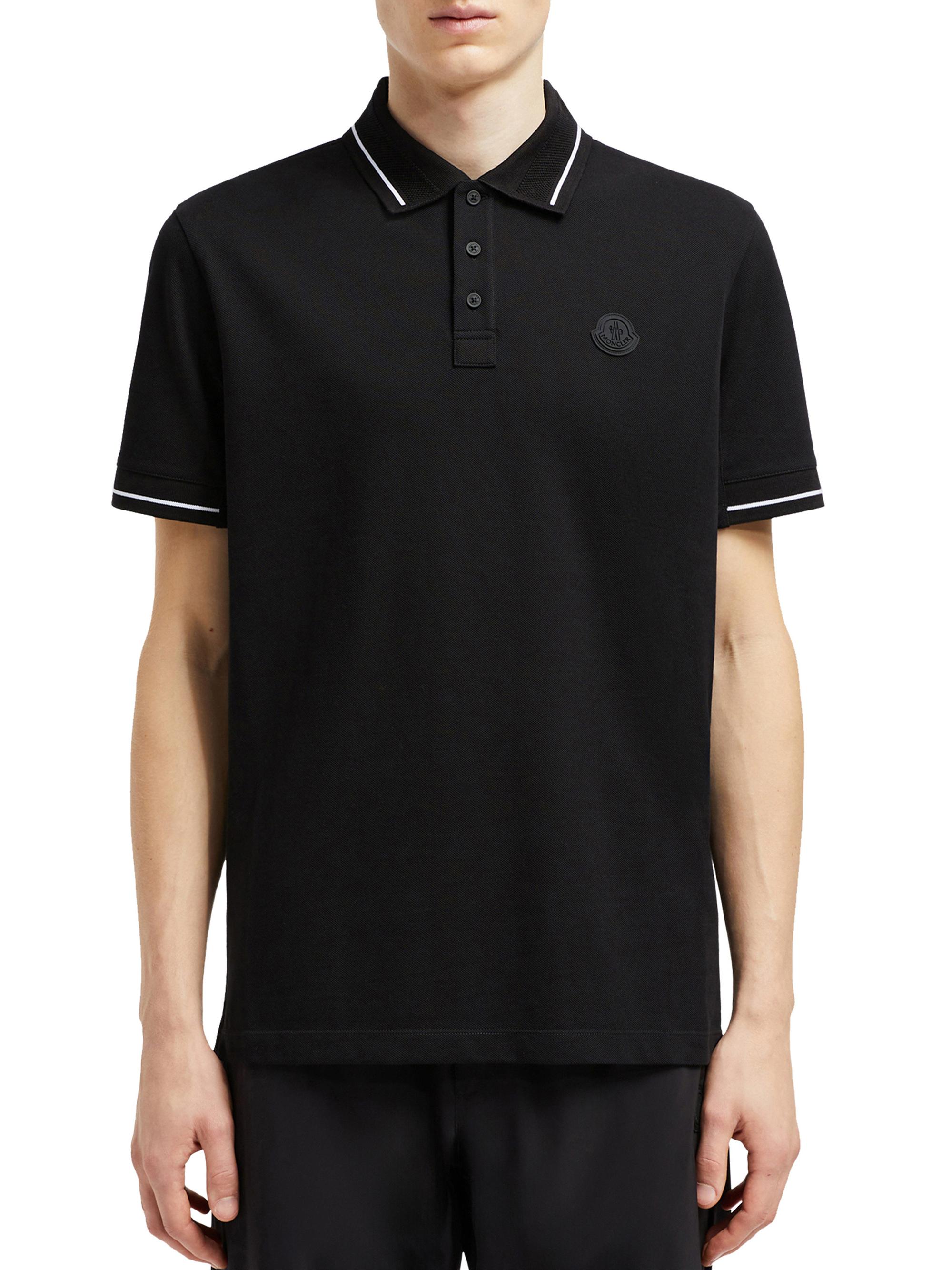 Moncler Polo Shirt in Cotton | Saks Fifth Avenue