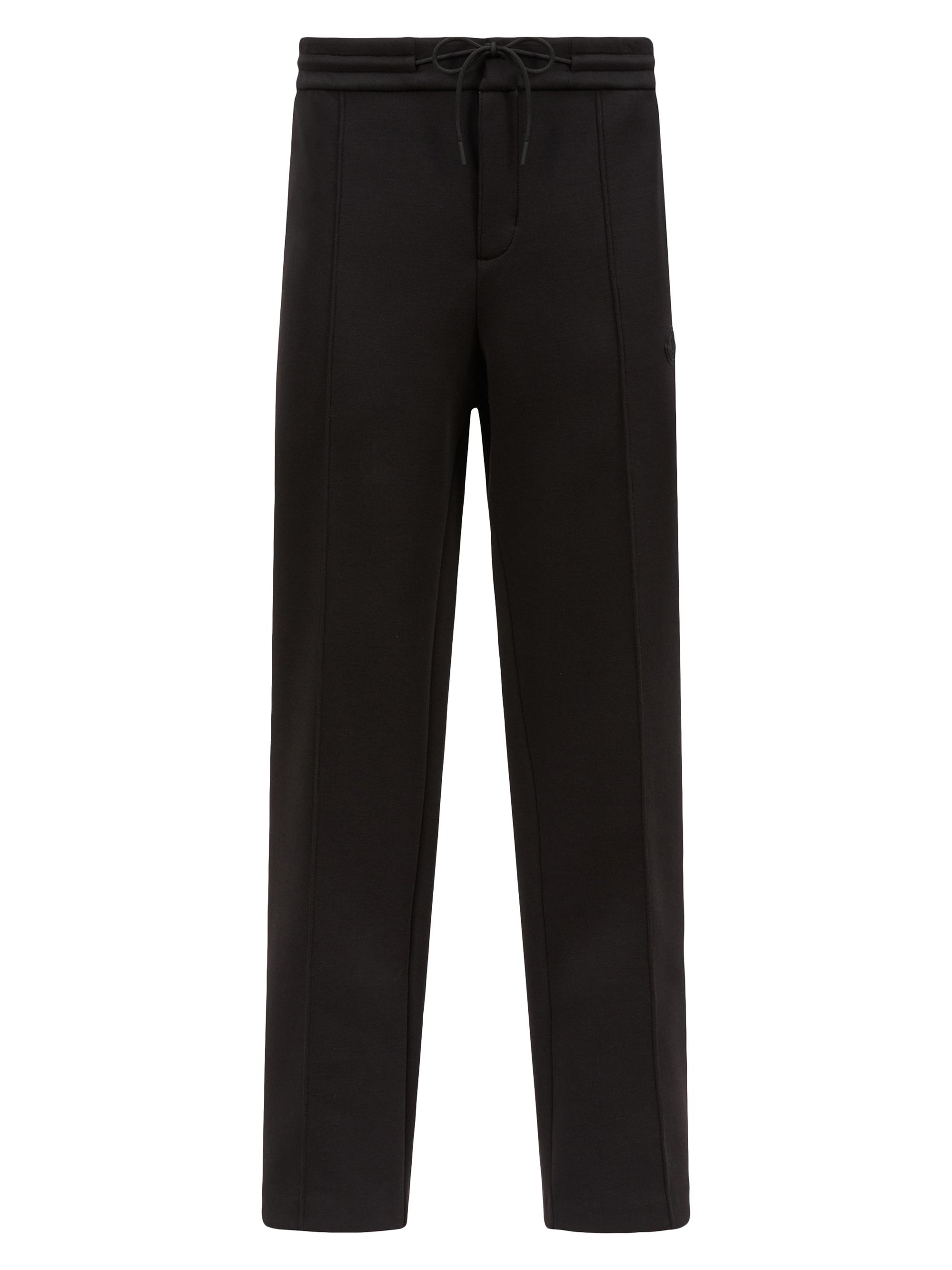 Moncler Men's Sweatpants in Cotton & Neoprene - Black