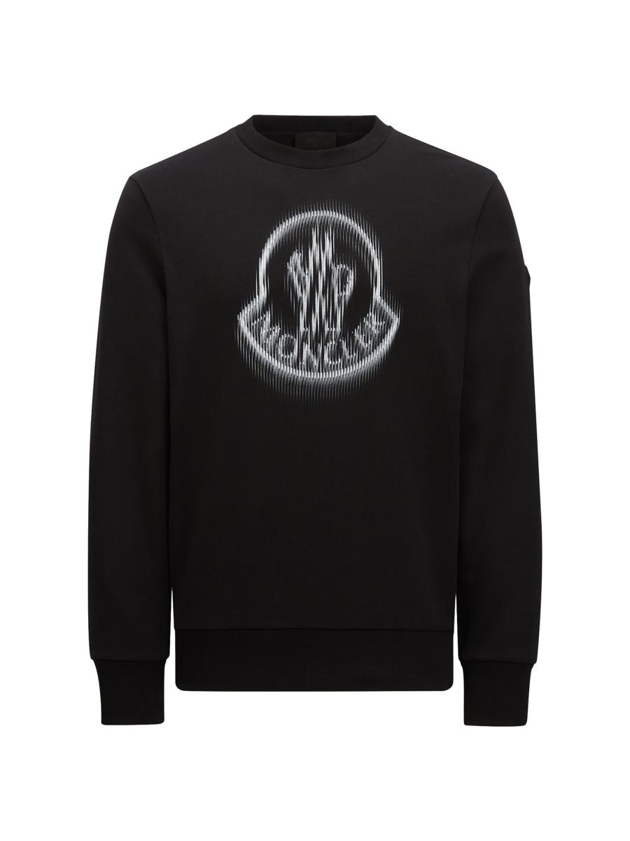 MONCLER ストーン装飾　ホワイト　スウェット MONCLER ストーン装飾 ホワイト スウェット MONCLER