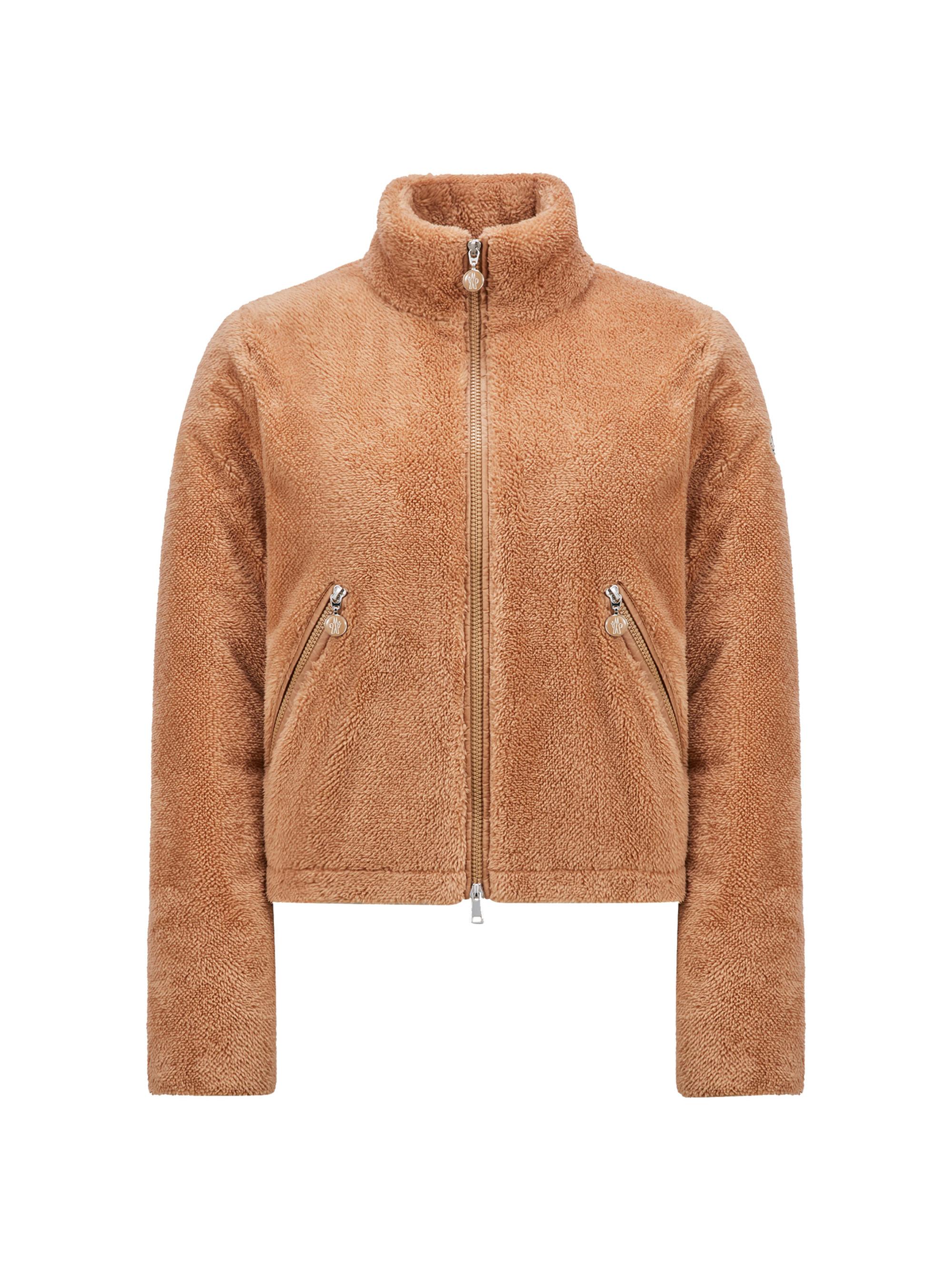 Moncler Women's Polignac Puffer Jacket in Teddy - Camel Beige