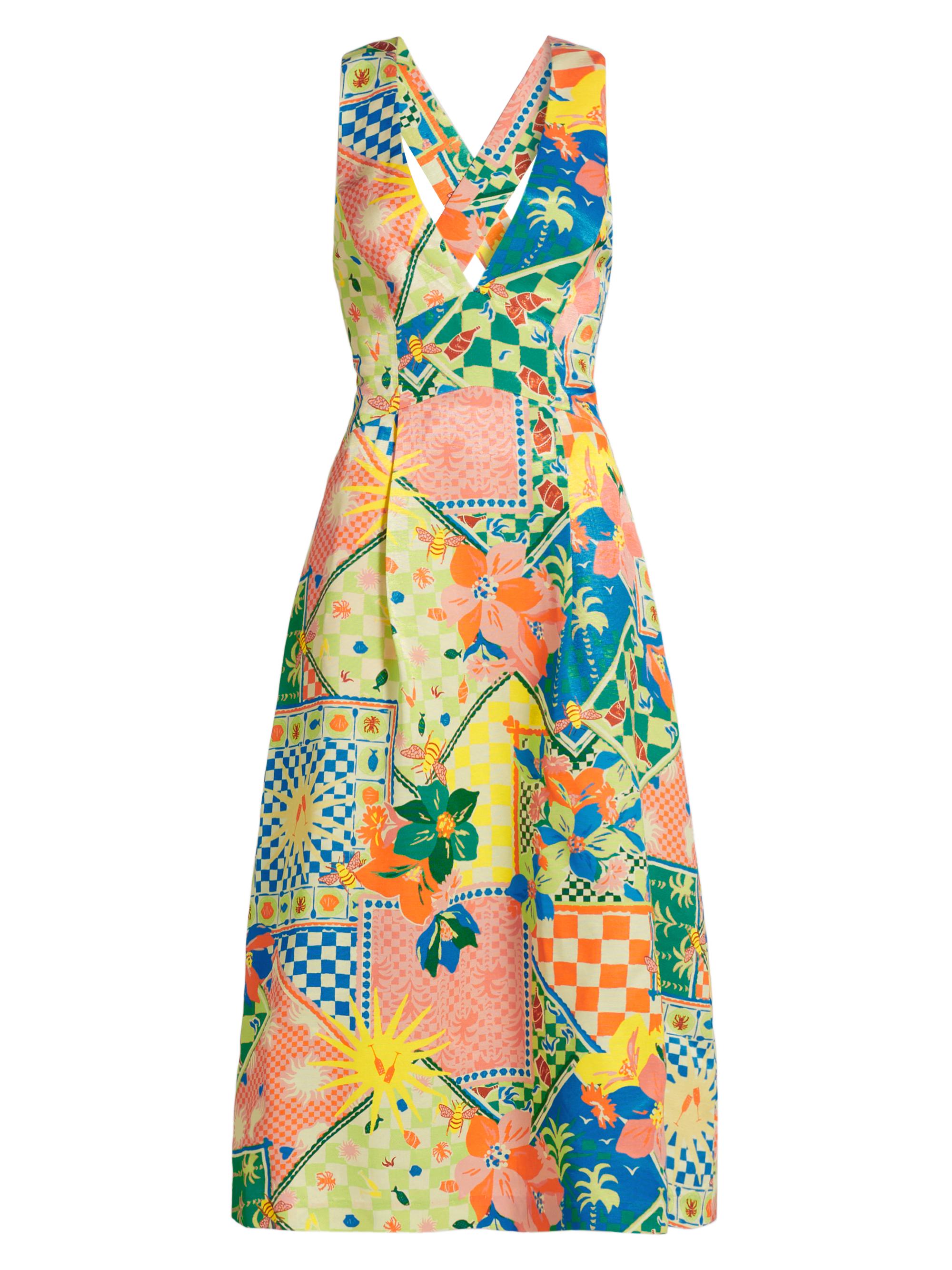 Ramy Brook Women's Felicity Garden Print Midi-Dress - Garden Print