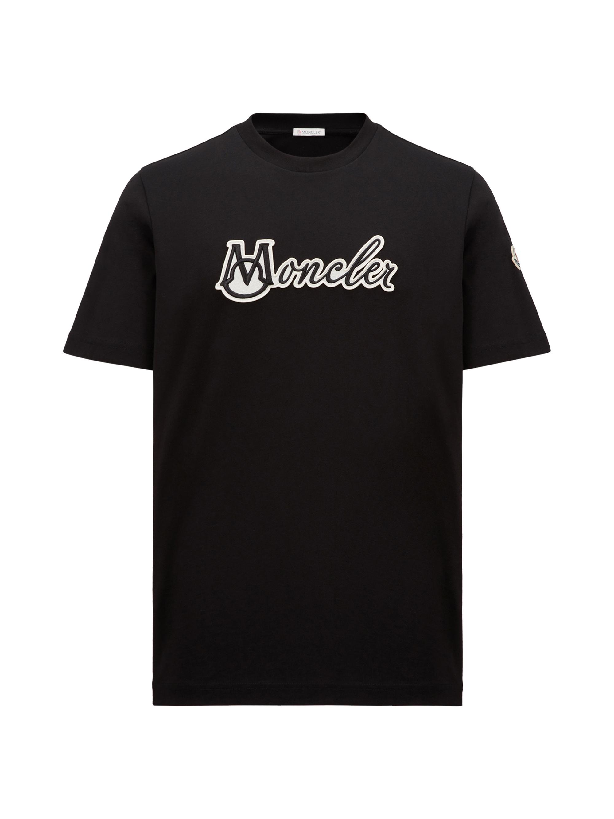 MONCLER ブラック ビックロゴトレーナー MONCLER ブラック ビックロゴトレーナー 美品】モンクレールMONCLER
