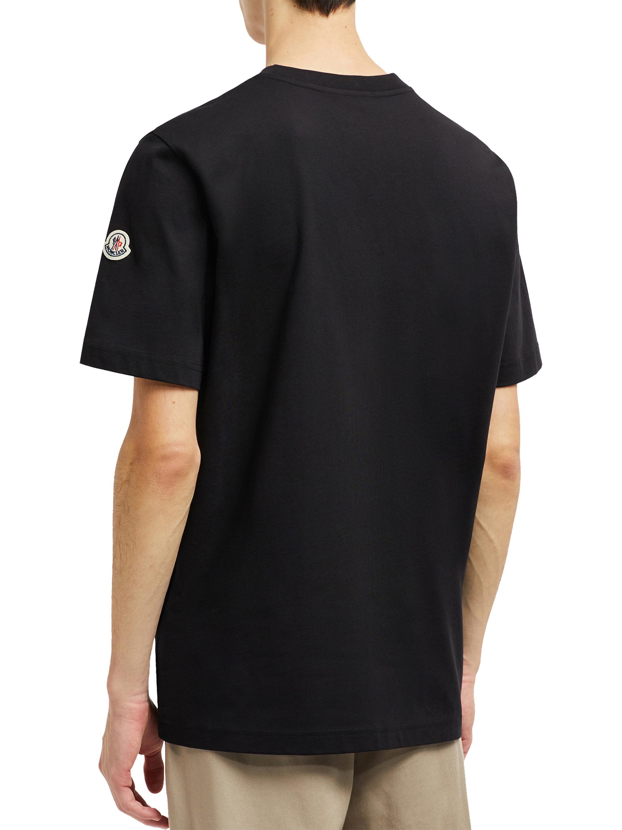 Moncler Crewneck T-Shirt in Cotton | Saks Fifth Avenue