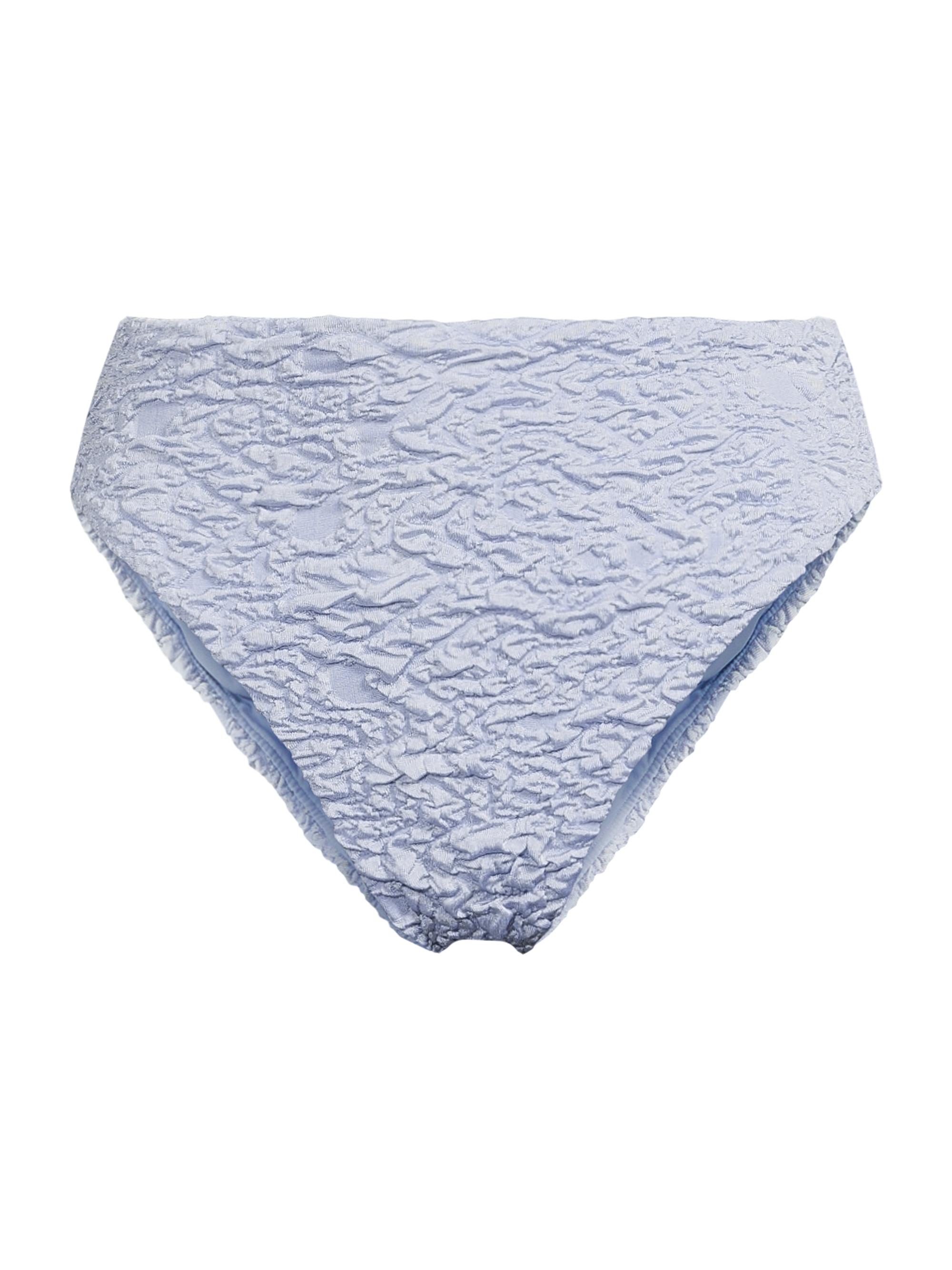 PatBO Women's Papillon Jacquard Bikini Bottom - Blue