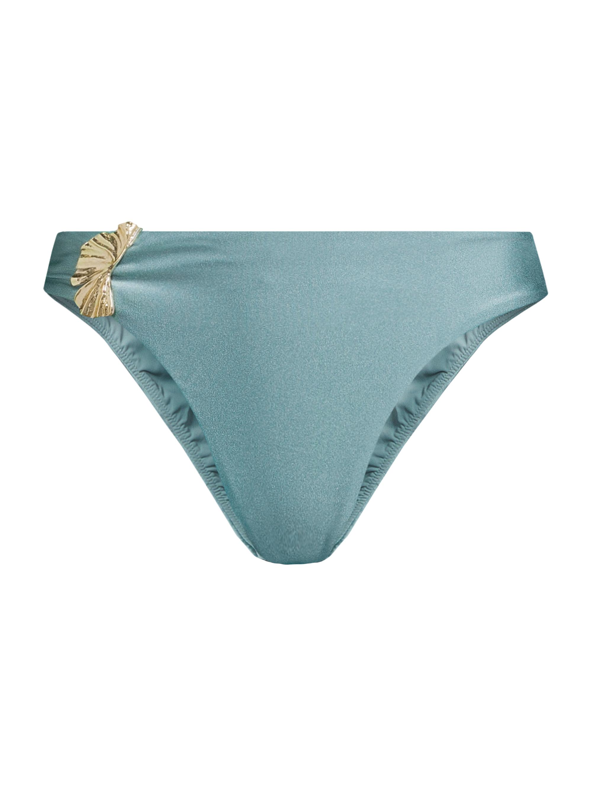 PatBO Women's Seashell Petal Bikini Bottom - Blue