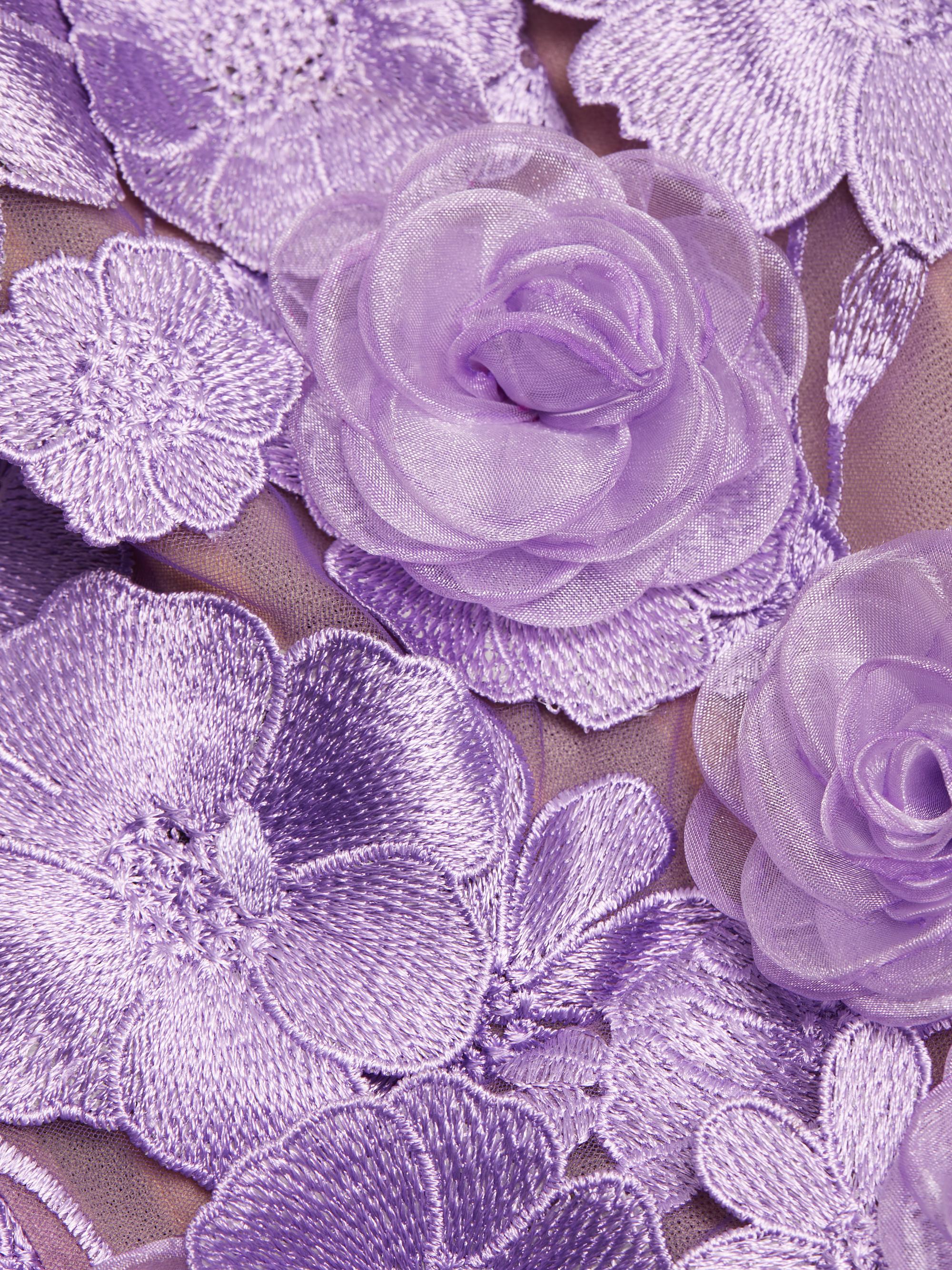 Bronx and Banco Jasmine Maraya Lavendar Minidress | Saks Fifth Avenue