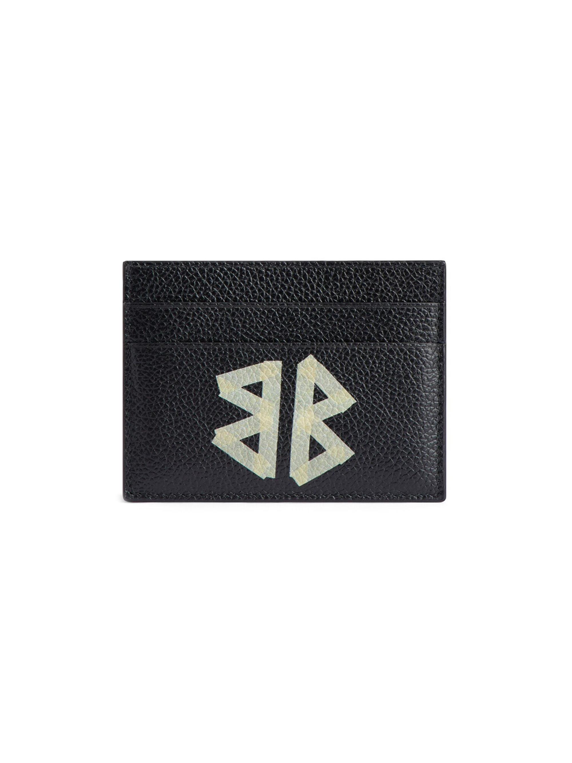 Balenciaga Men's Cash Card Holder - Black