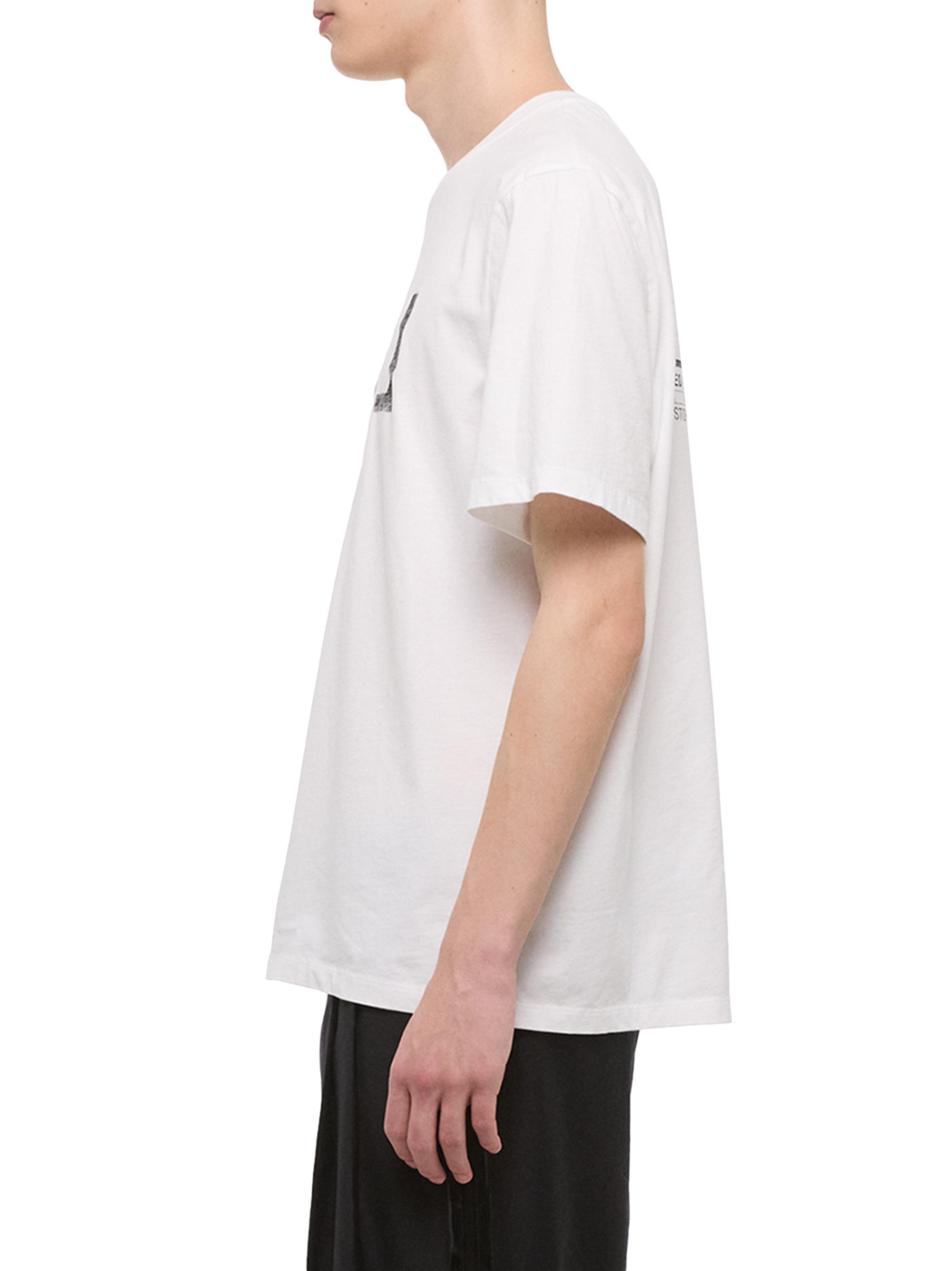 Helmut Lang Backwards Lang Logo T-Shirt | Saks Fifth Avenue