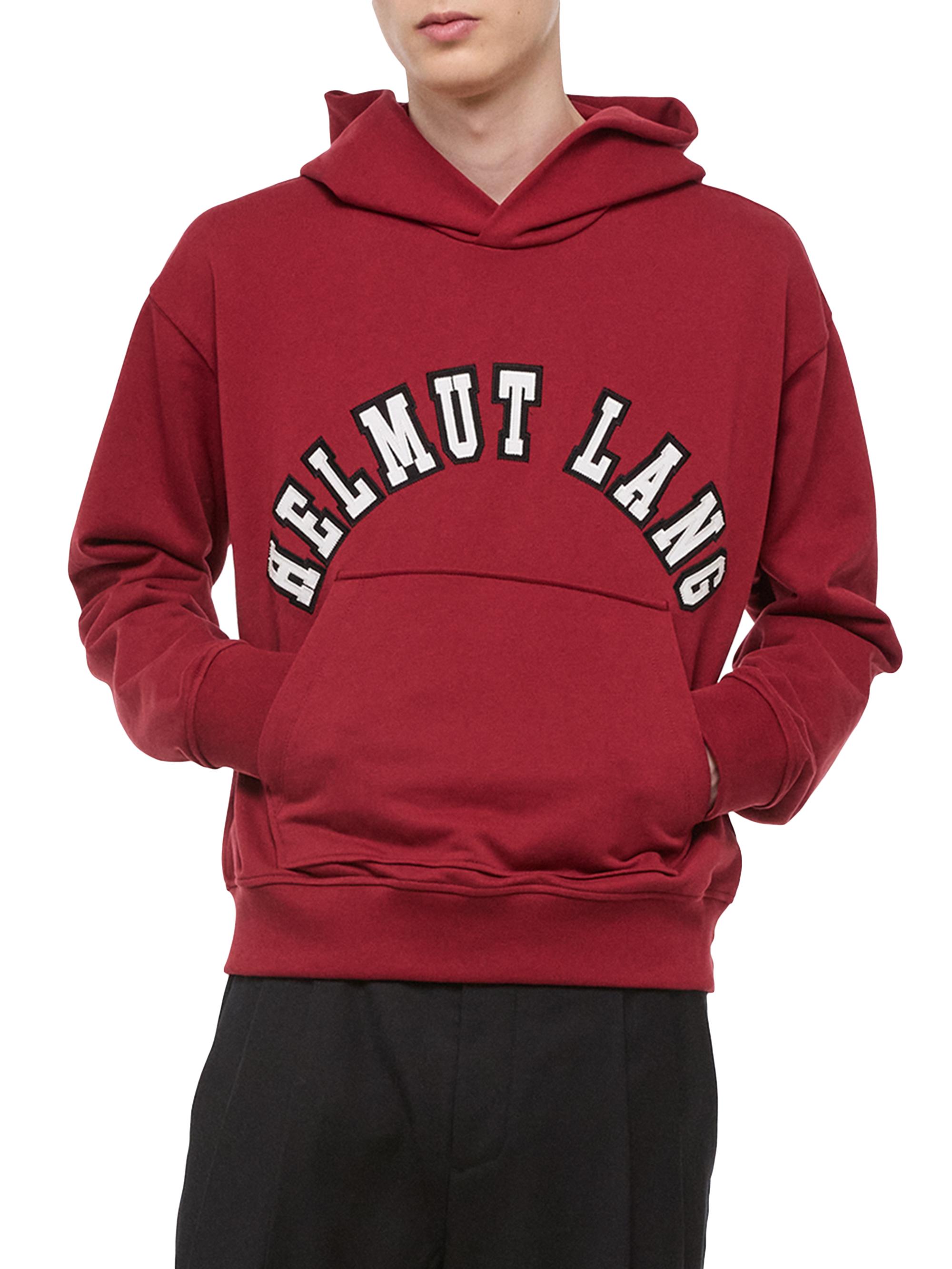 Helmut Lang HL Prep Logo Hoodie | Saks Fifth Avenue