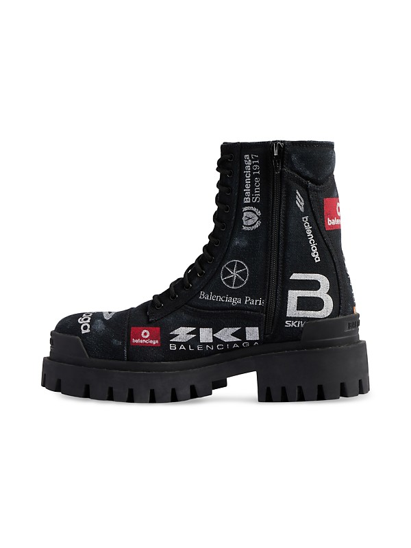 Shop Balenciaga Combat Strike 20MM Boots | Saks Fifth Avenue Shop Balenciaga Combat Strike 20MM Boots | Saks Fifth Avenue