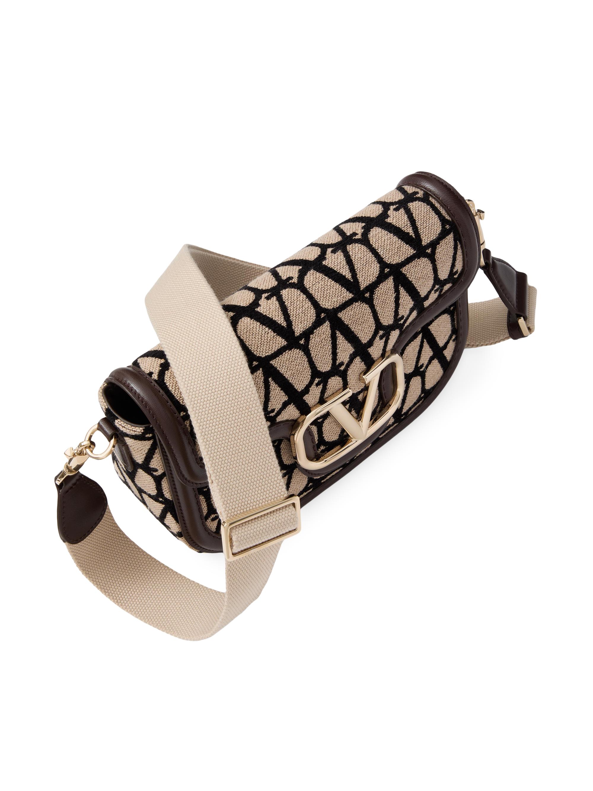 Valentino Garavani Alltime Toile Iconographe Shoulder Bag