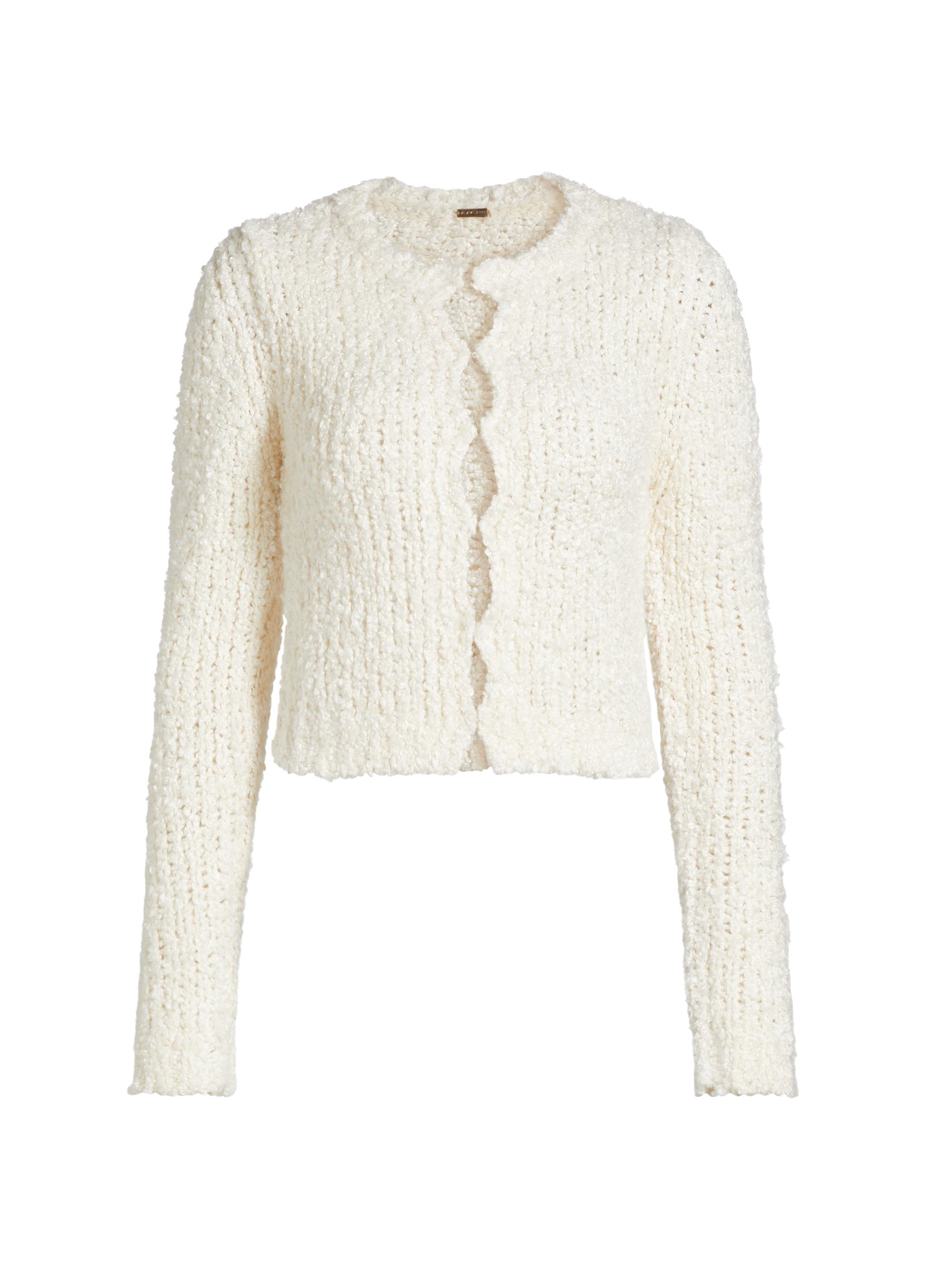 Adam Lippes Women's Alice Mulberry Silk Cardigan -