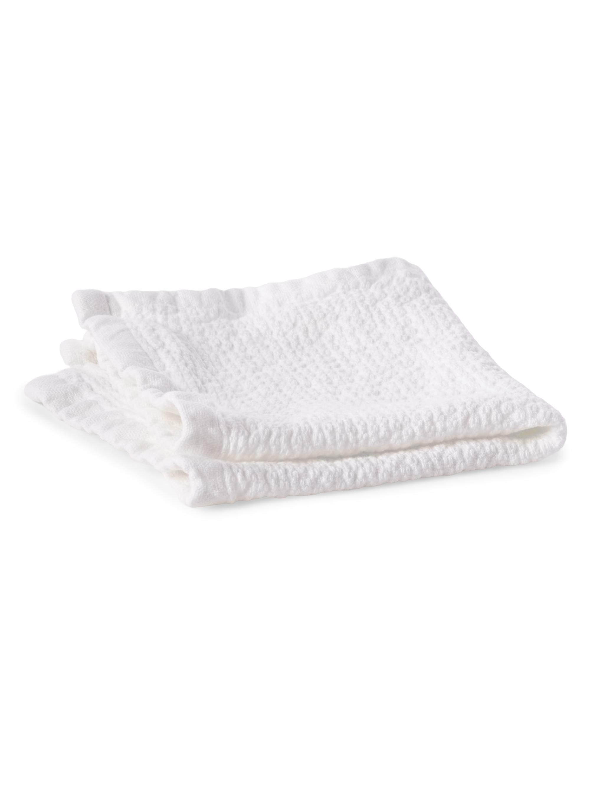 Coyuchi Adriatic Organic Wash Cloth - Seal