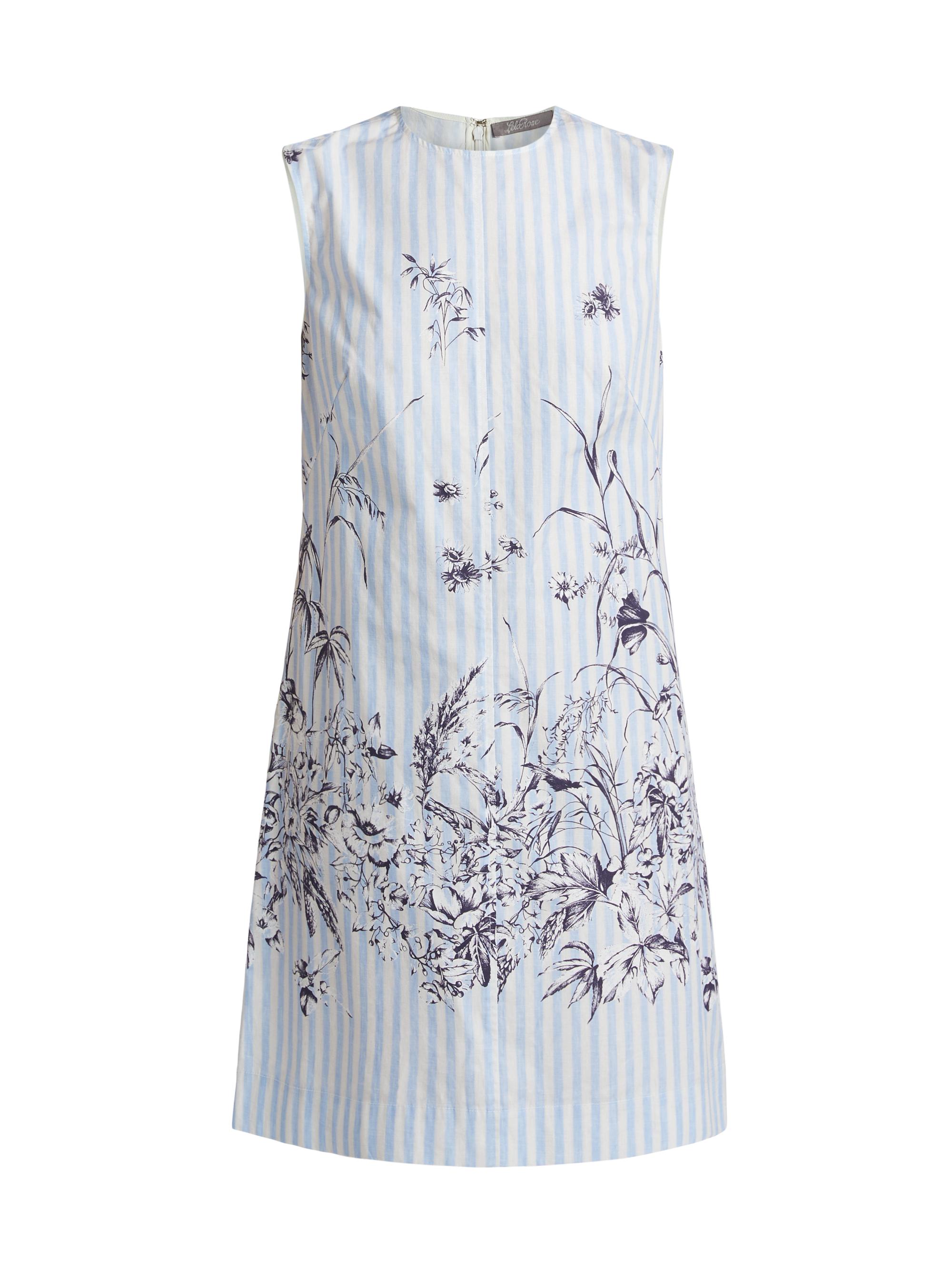 Lela Rose Women's Kelly Shift Minidress - Powder Blue