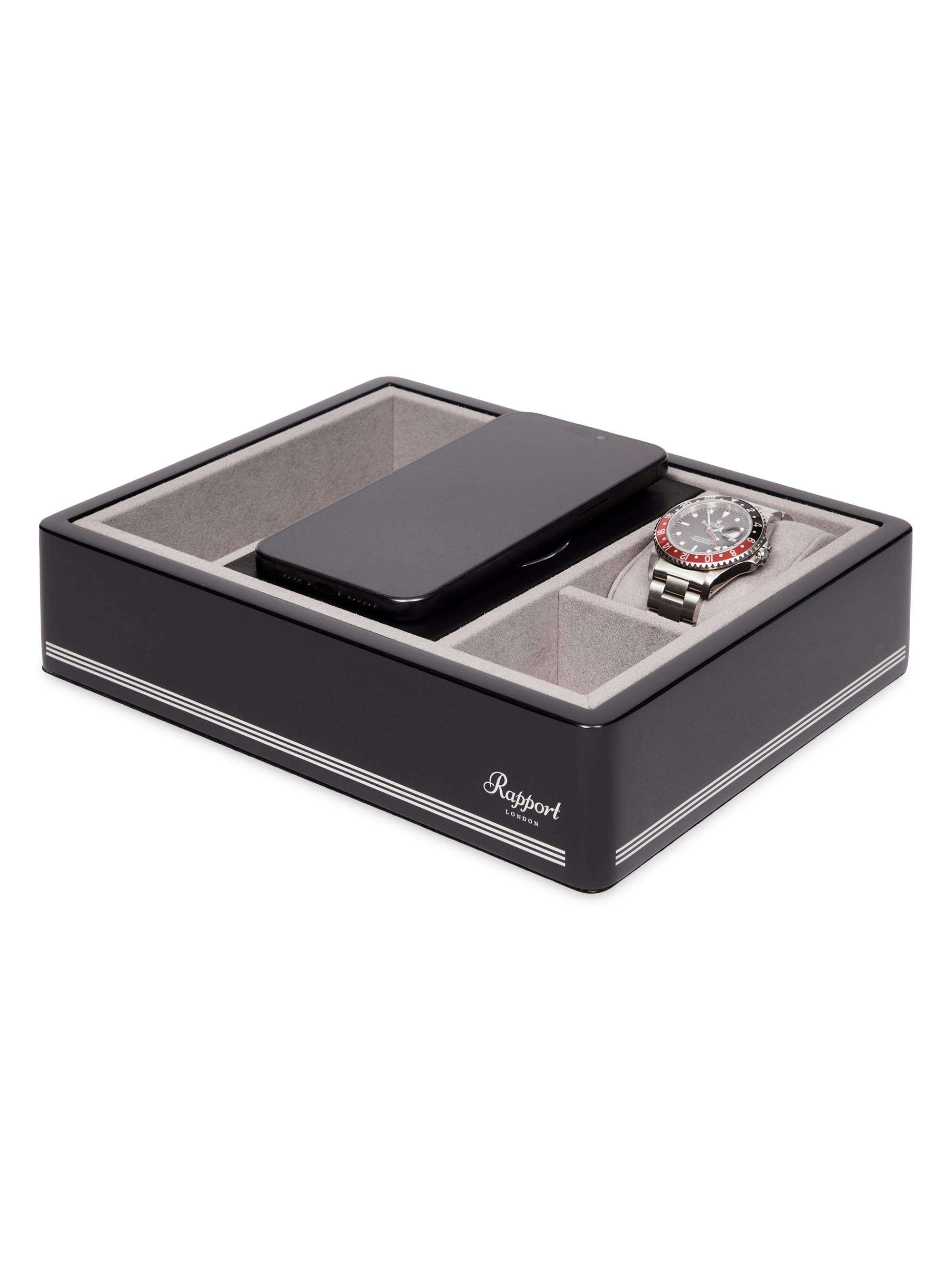 Rapport London Formula Wireless Charging Tray - Black